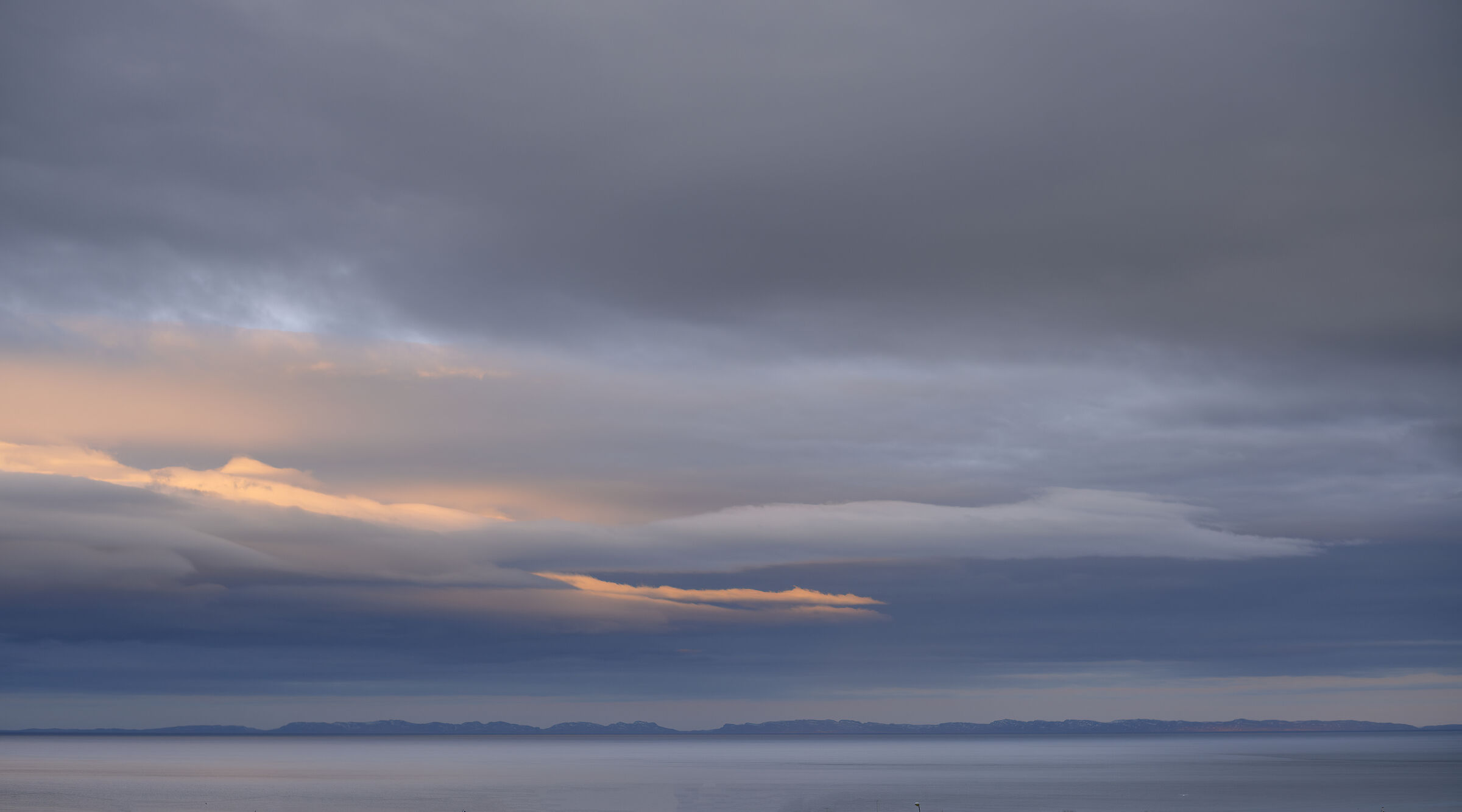 Northern lights - Varanger at midnight