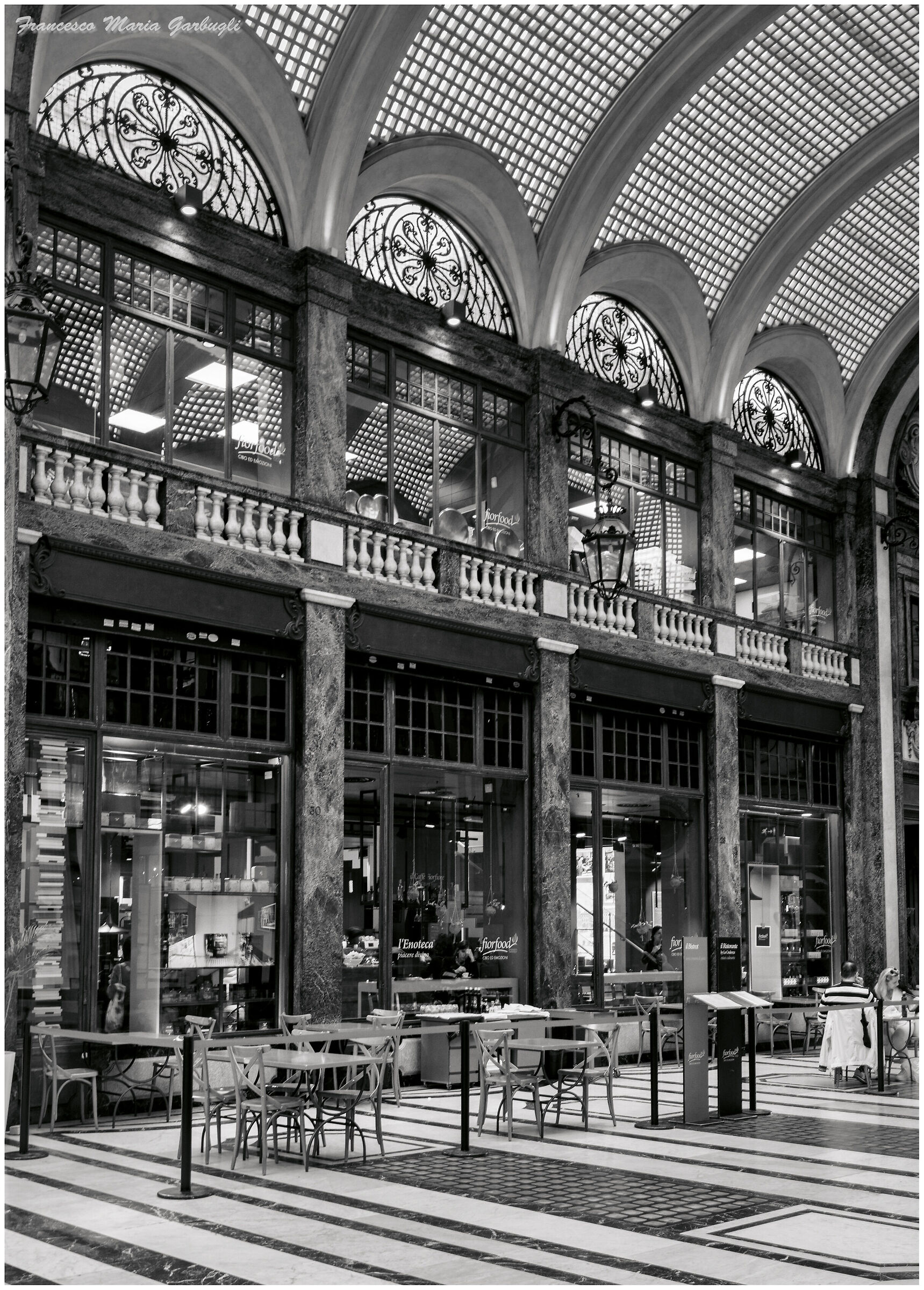 In the Gallery in Turin