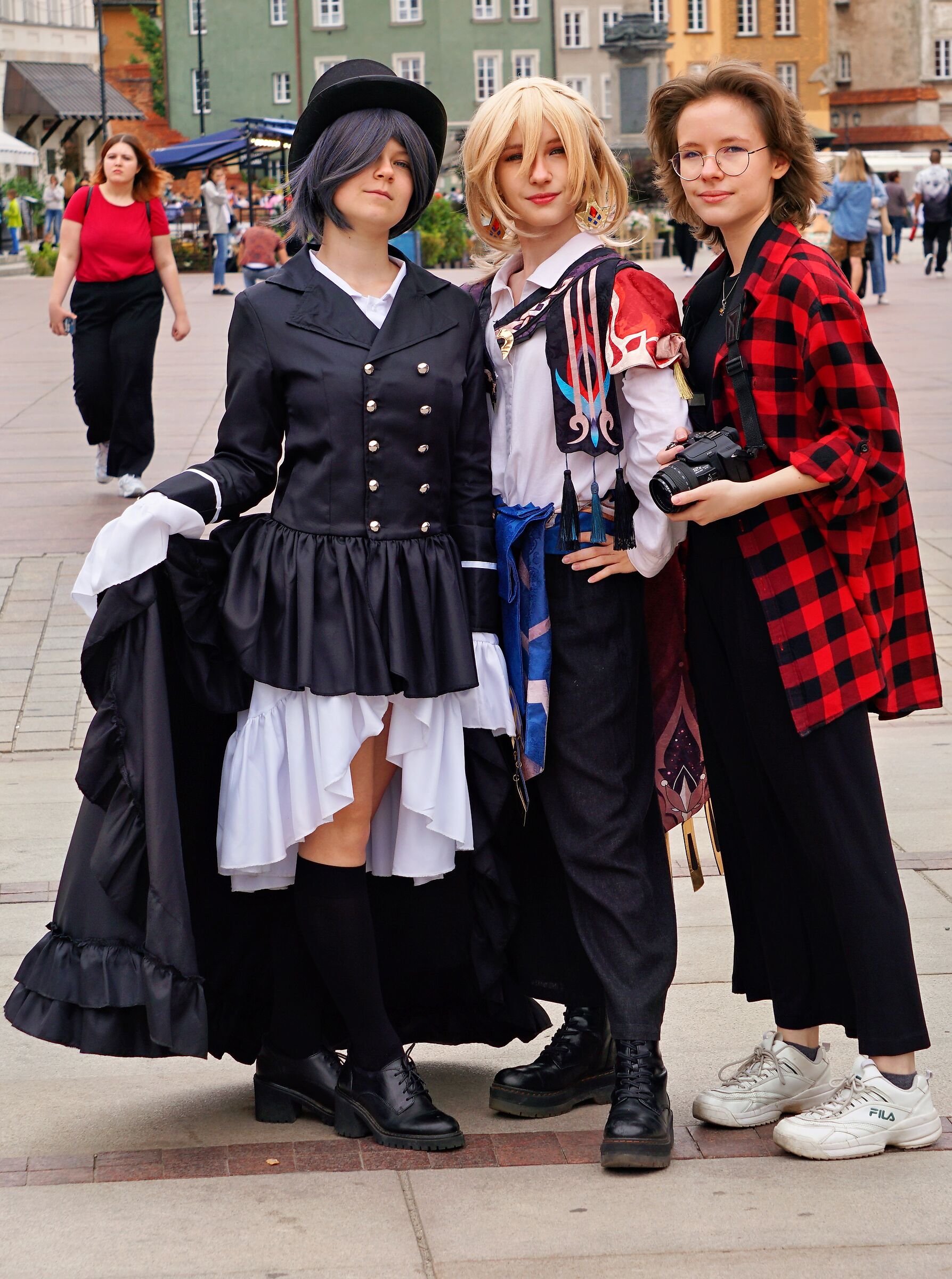 Sirene di Varsavia pronte per una sessione di cosplay