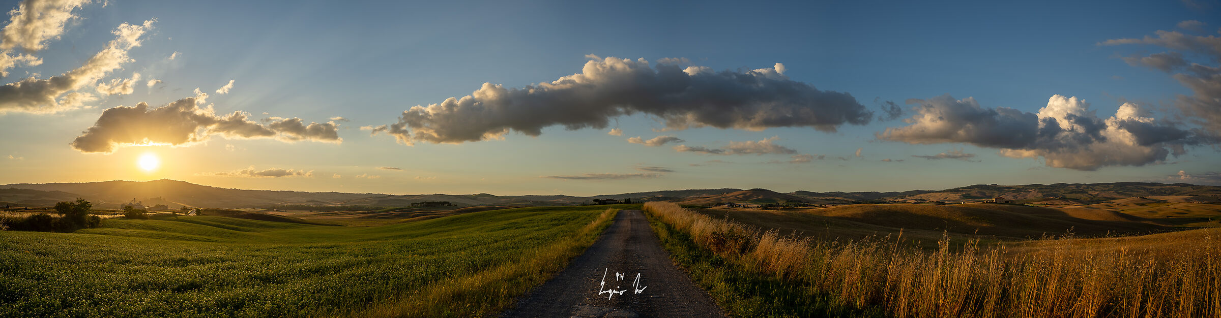 panorama val d'orcia