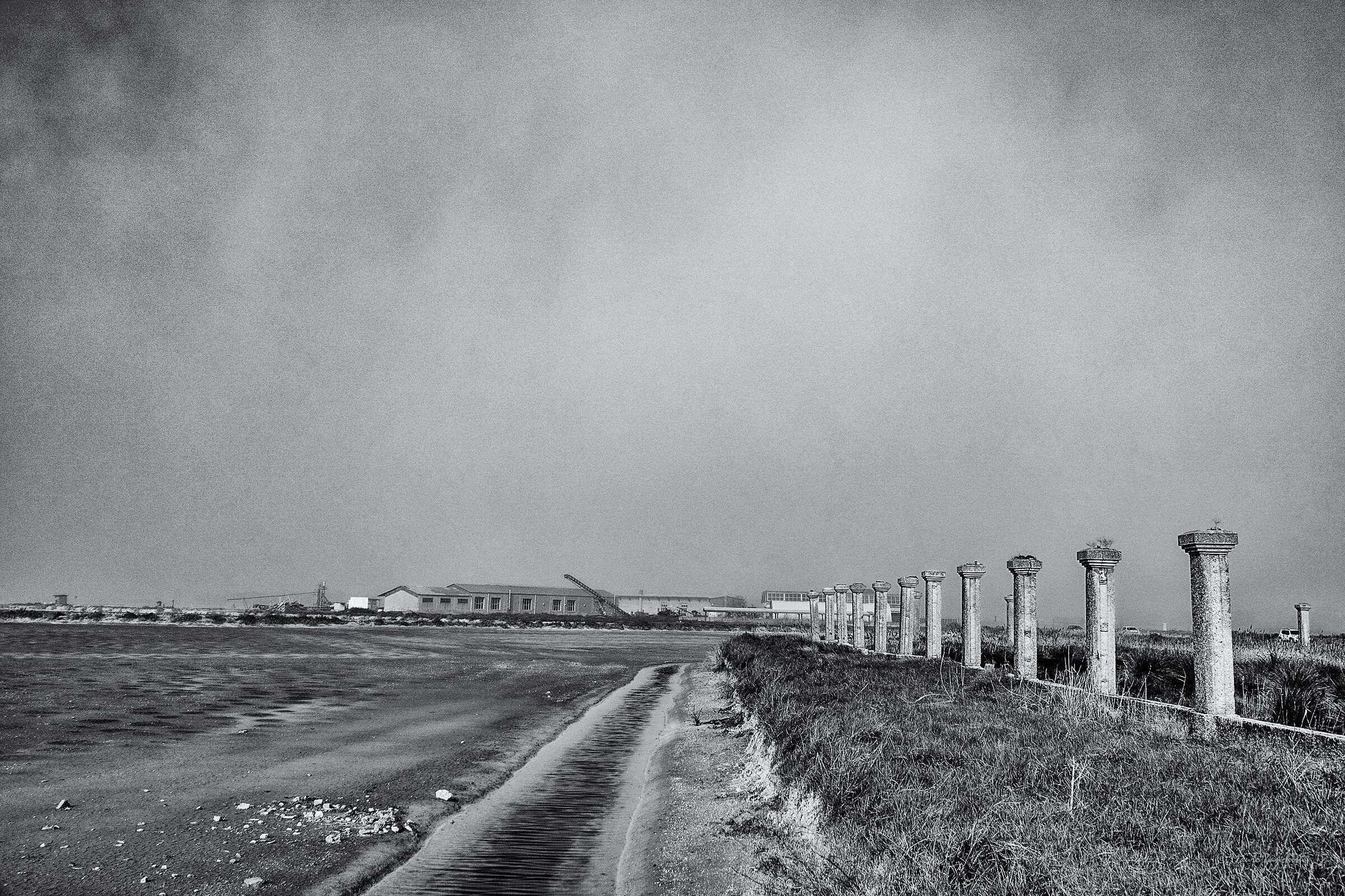 Scorcio delle saline di Cervia