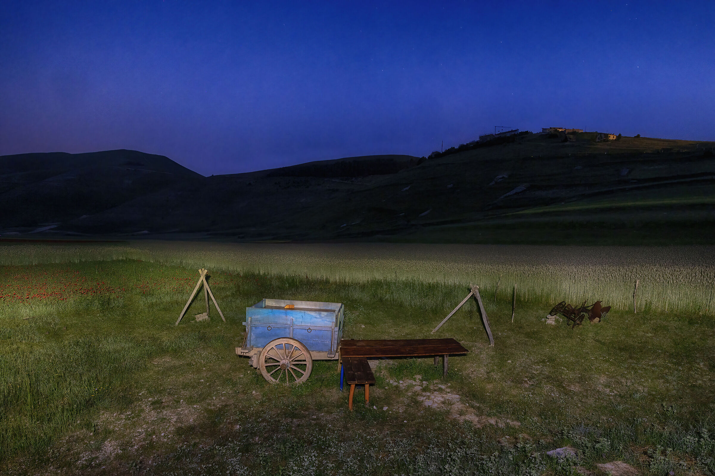 notturna a Castelluccio