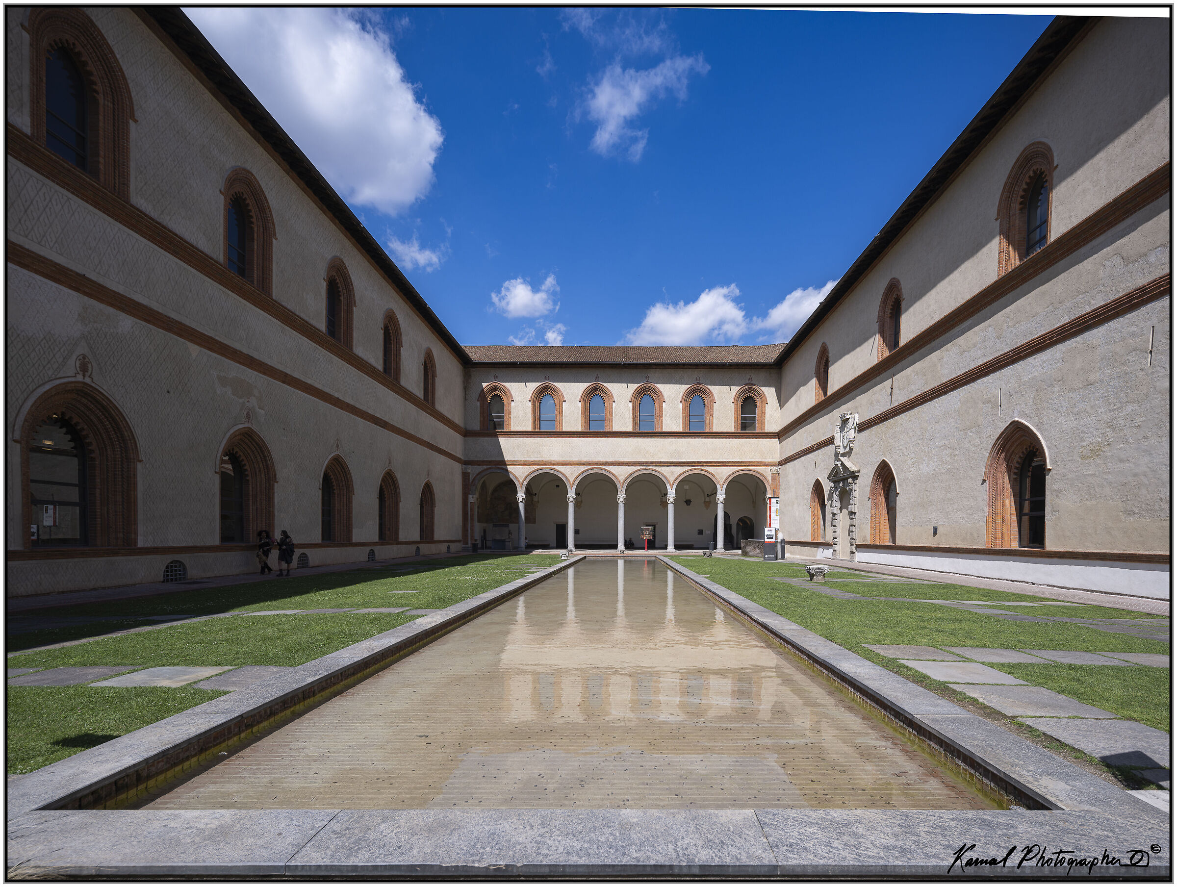 Sforza Castle in Milan