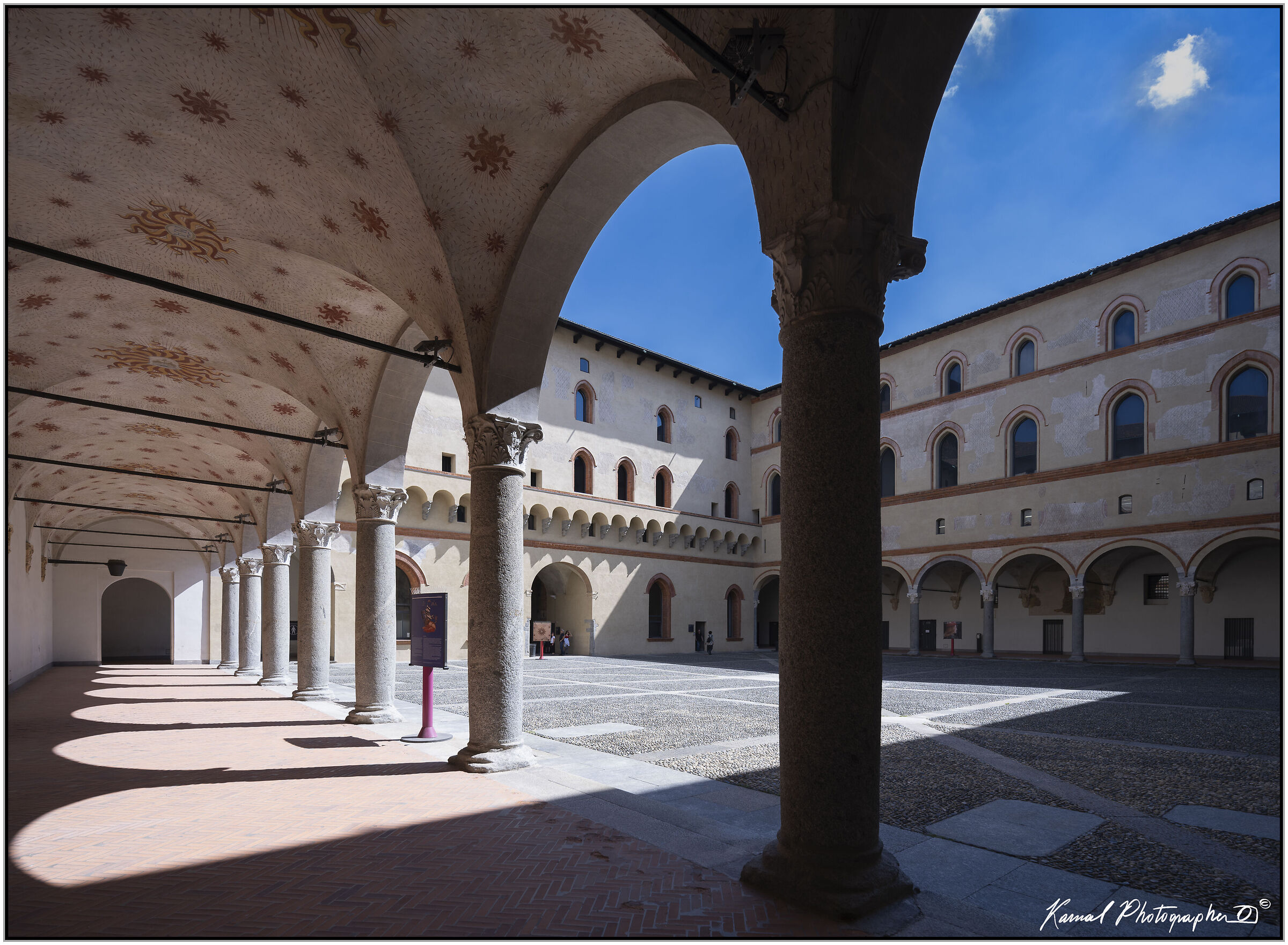 Sforza Castle in Milan
