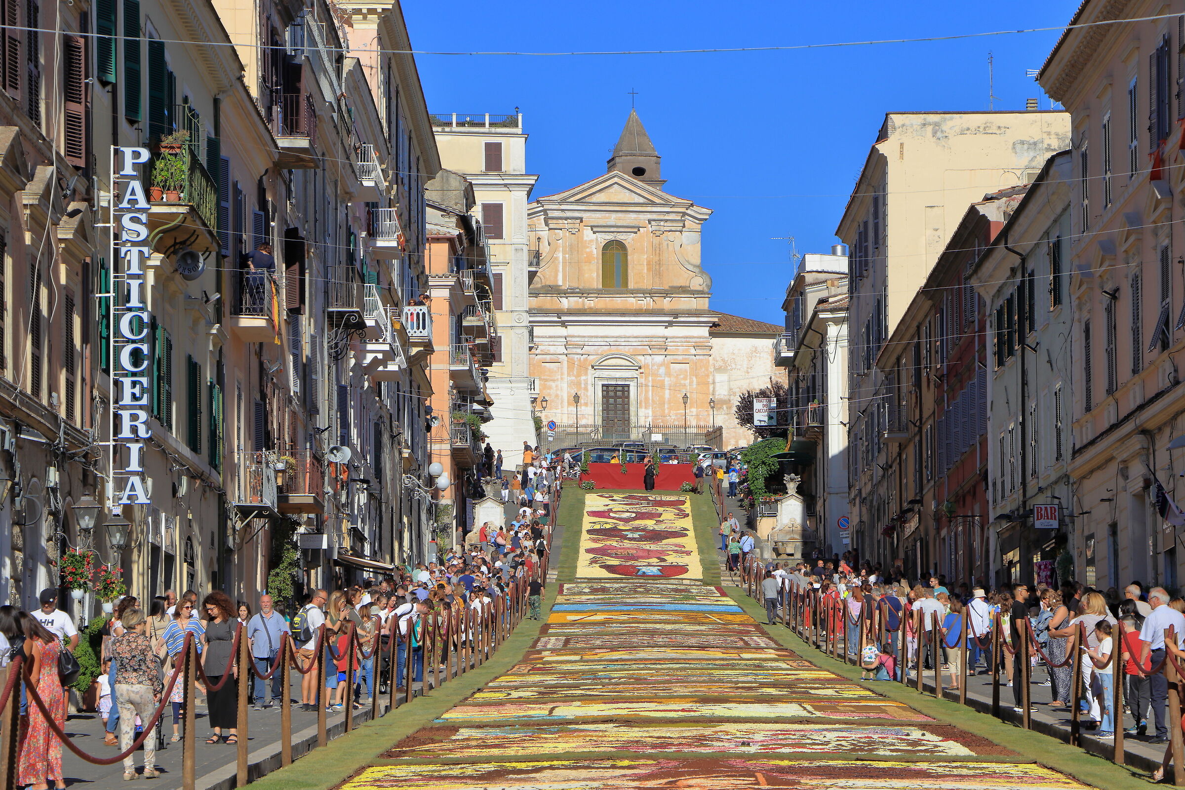 The Infiorata of Genzano