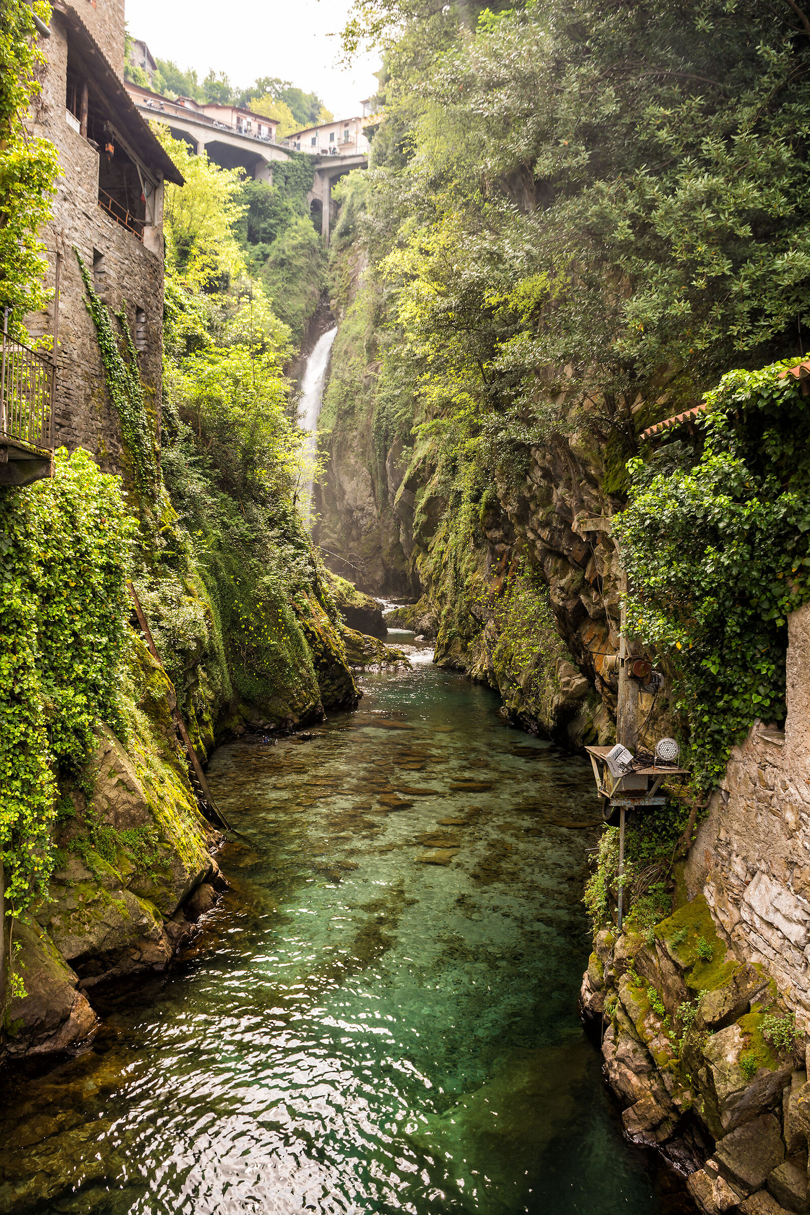 The small Orrido di Nesso