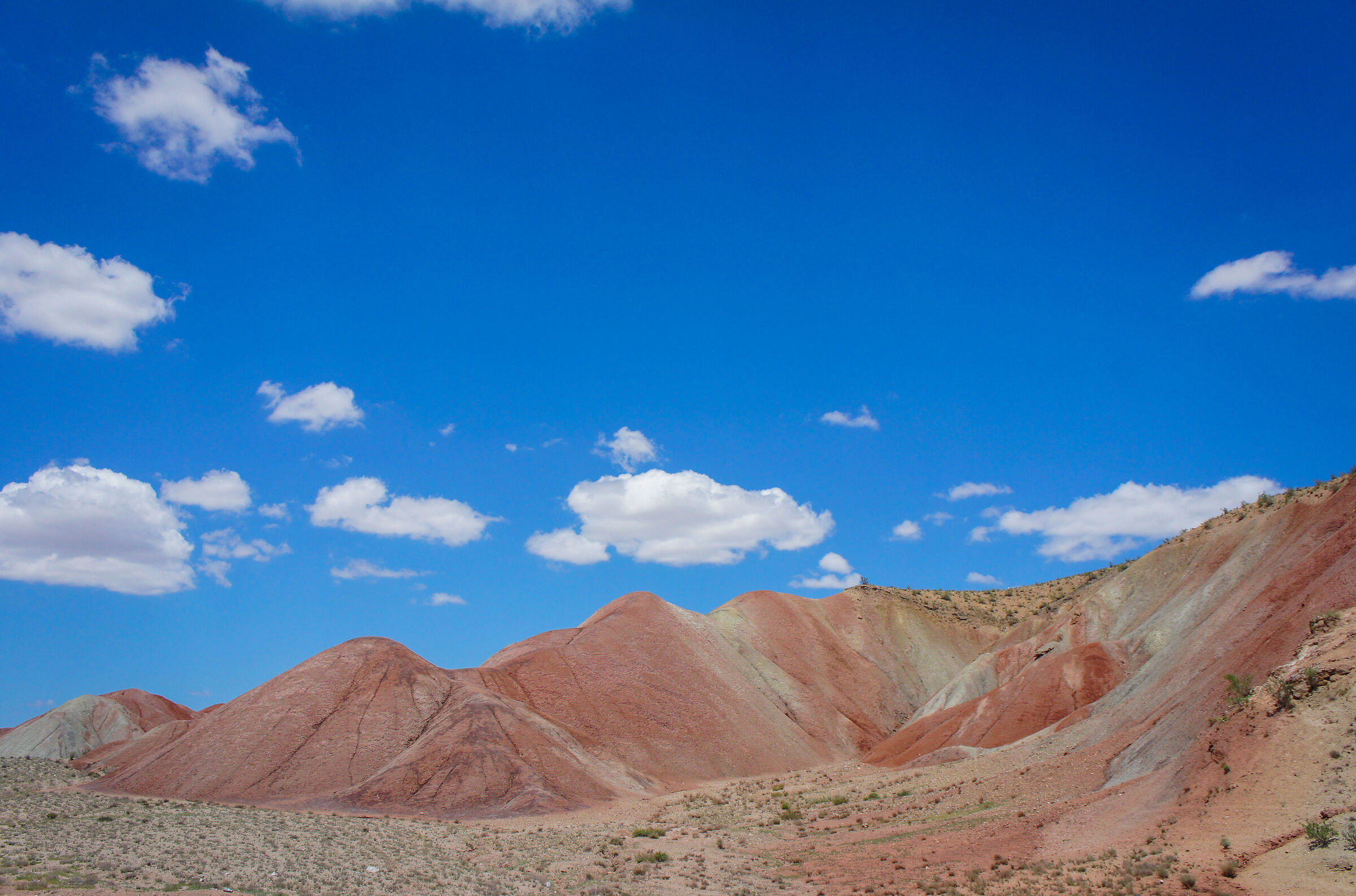 montagne colorate, Tabriz, Iran