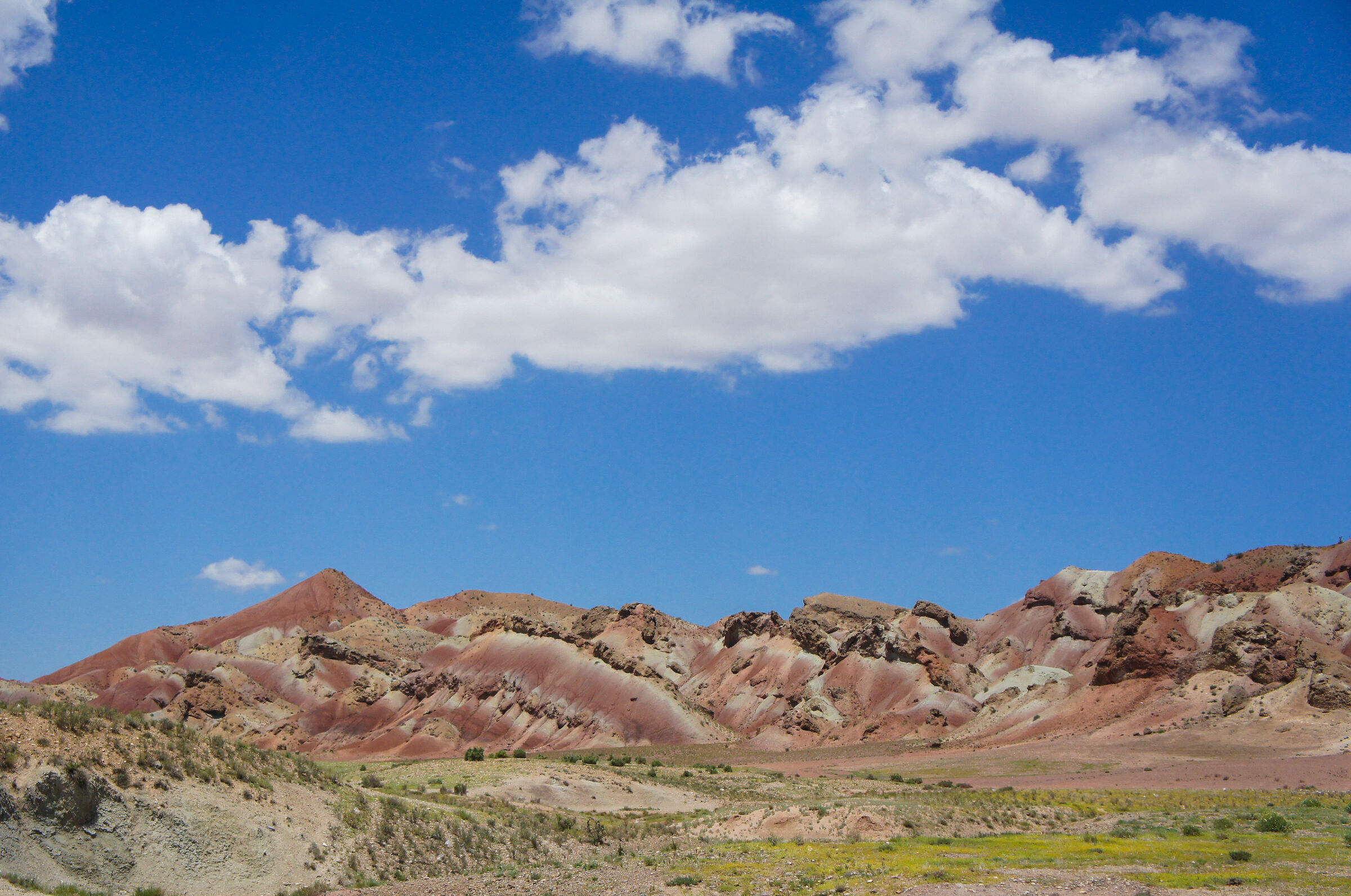 montagne colorate, Tabriz, Iran