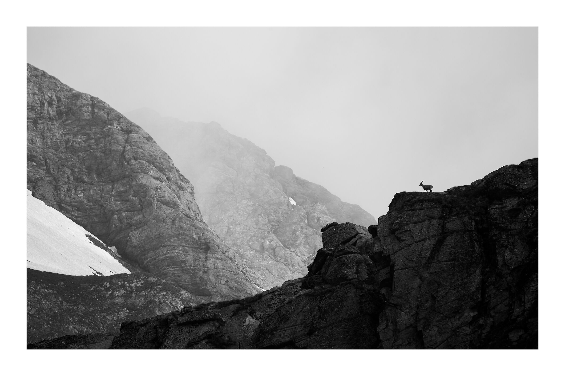 Imposing and majestic mountain