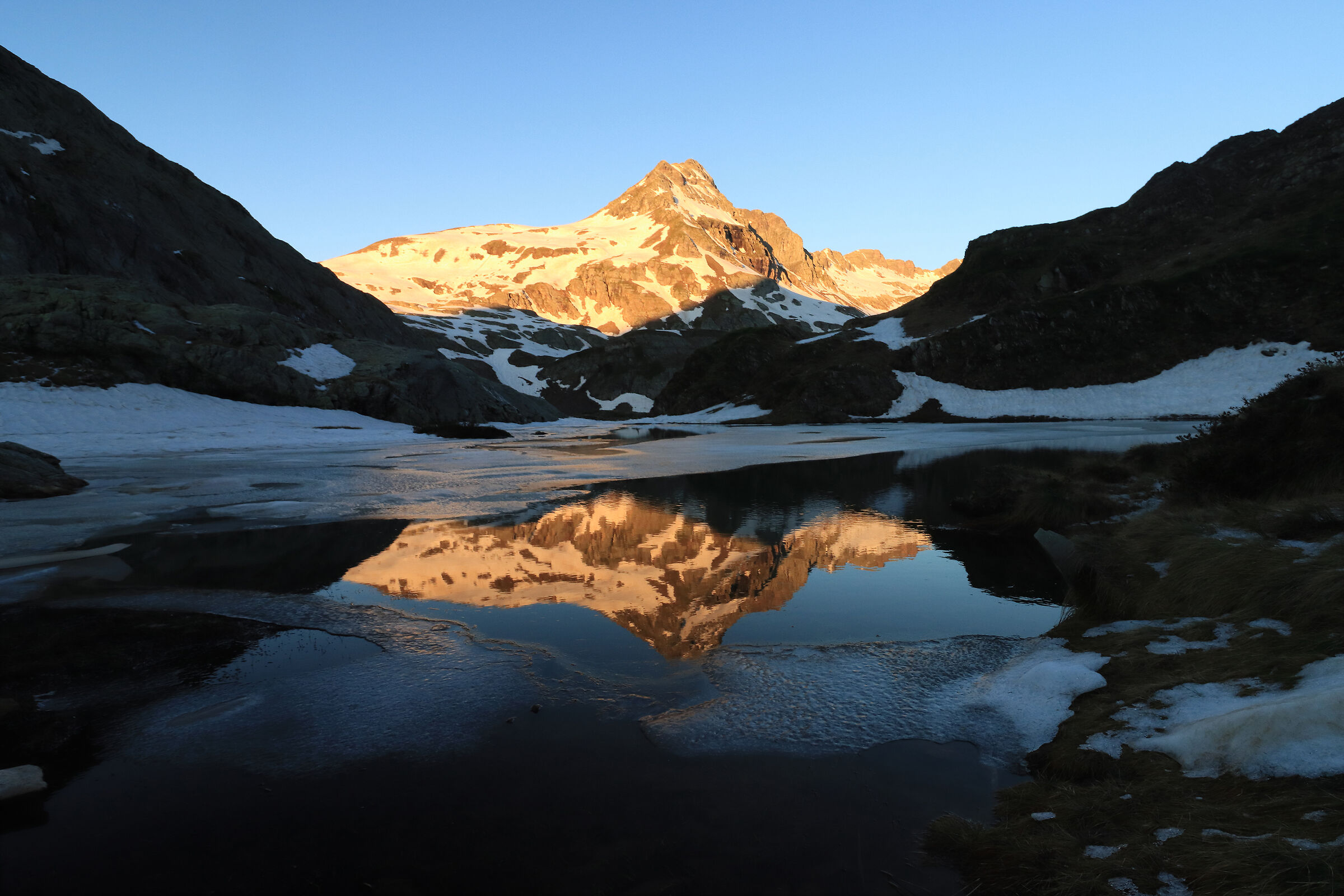 sunrise at Pradella -