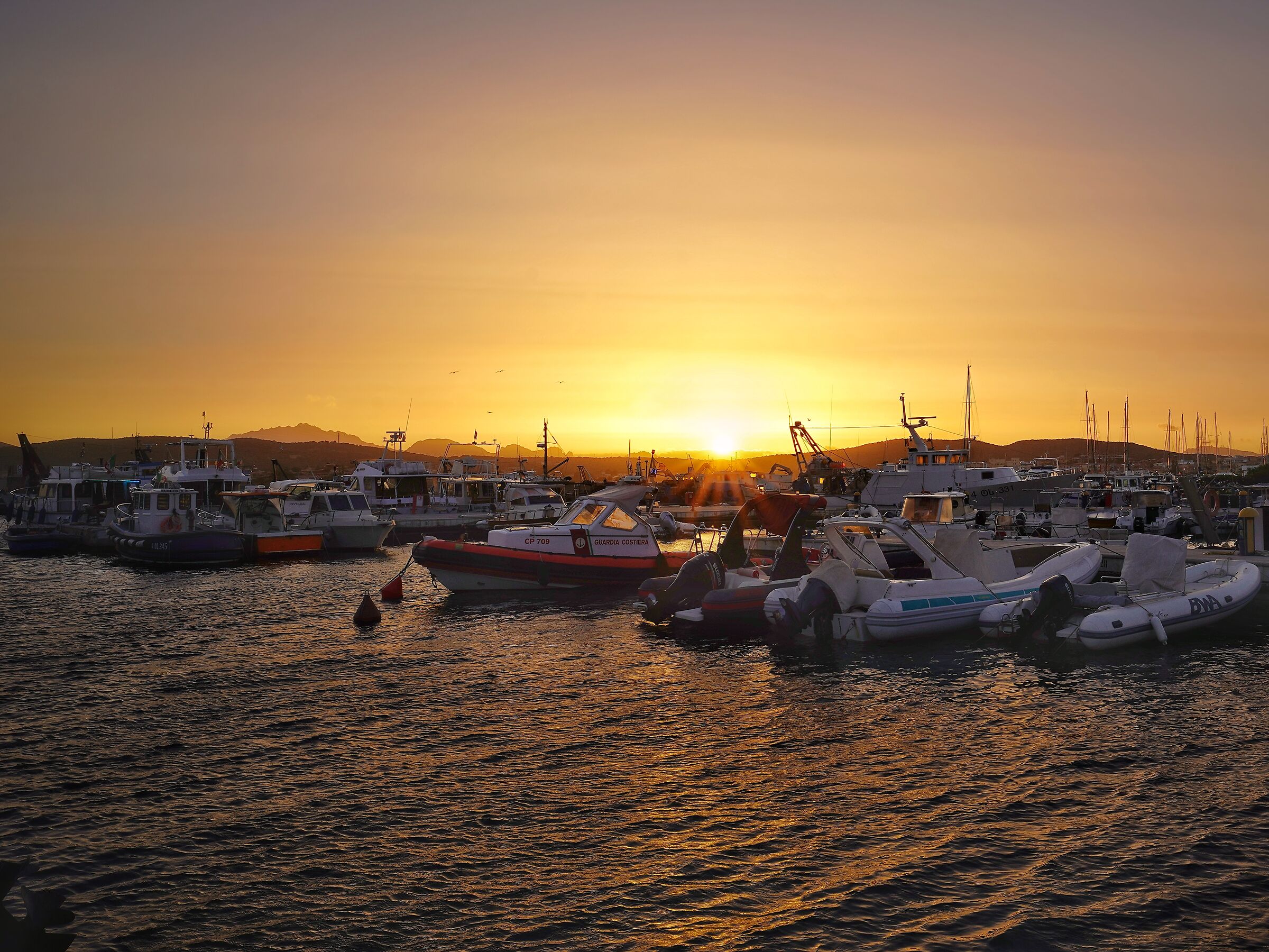 Sunset in Golfo Aranci