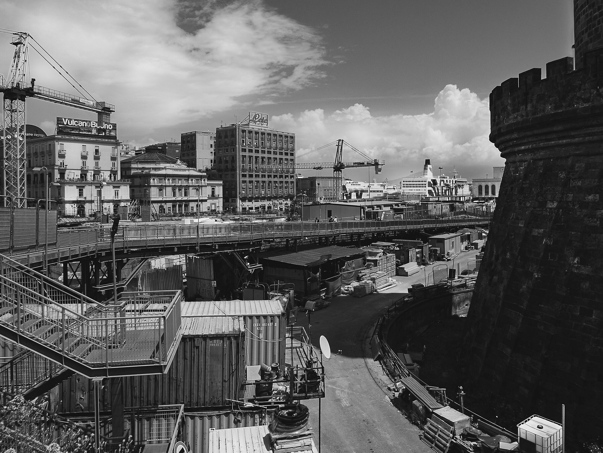 Napoli linea 2 in costruzione fermata Municipio