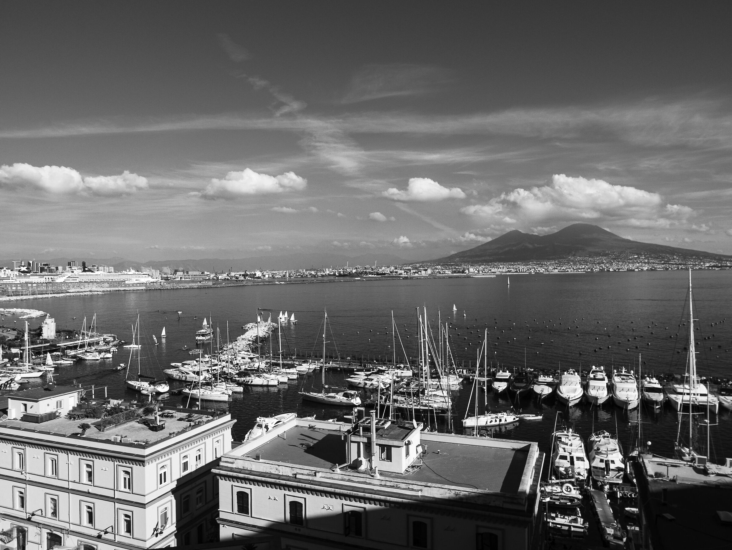 Vista da Castel dell'Ovo