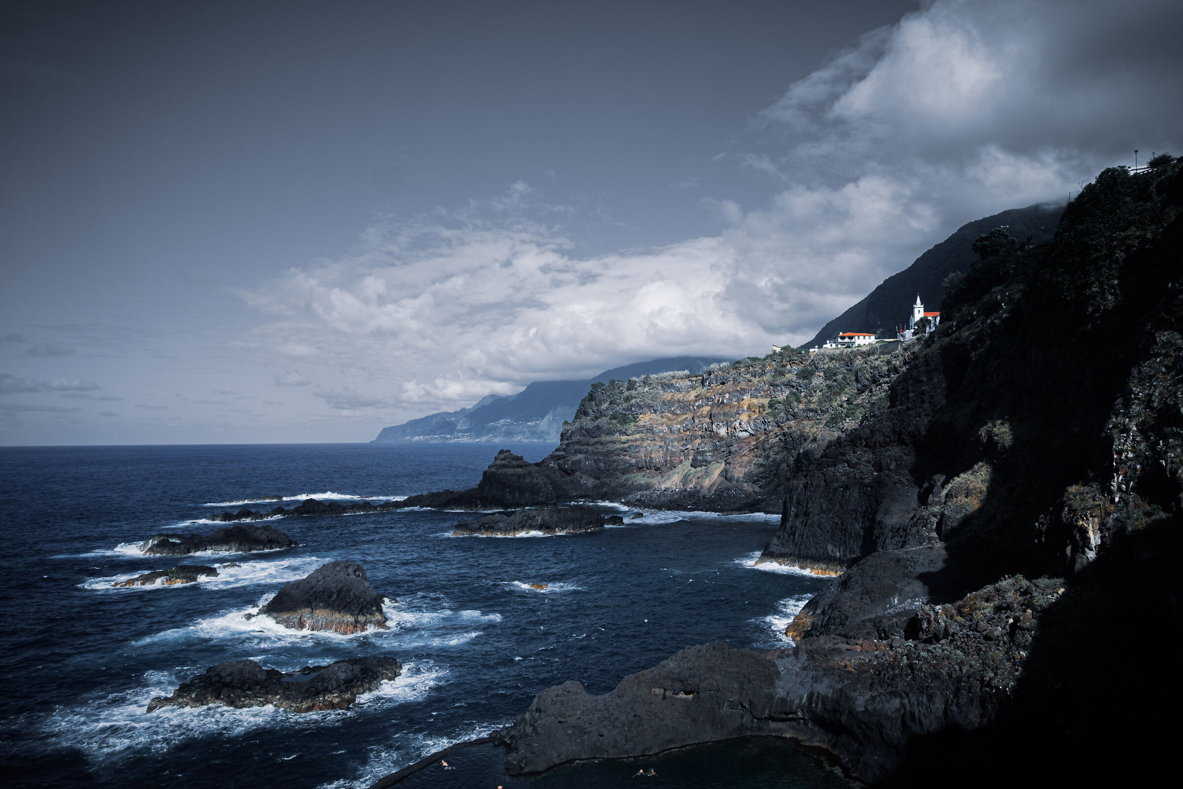 Mountain coast