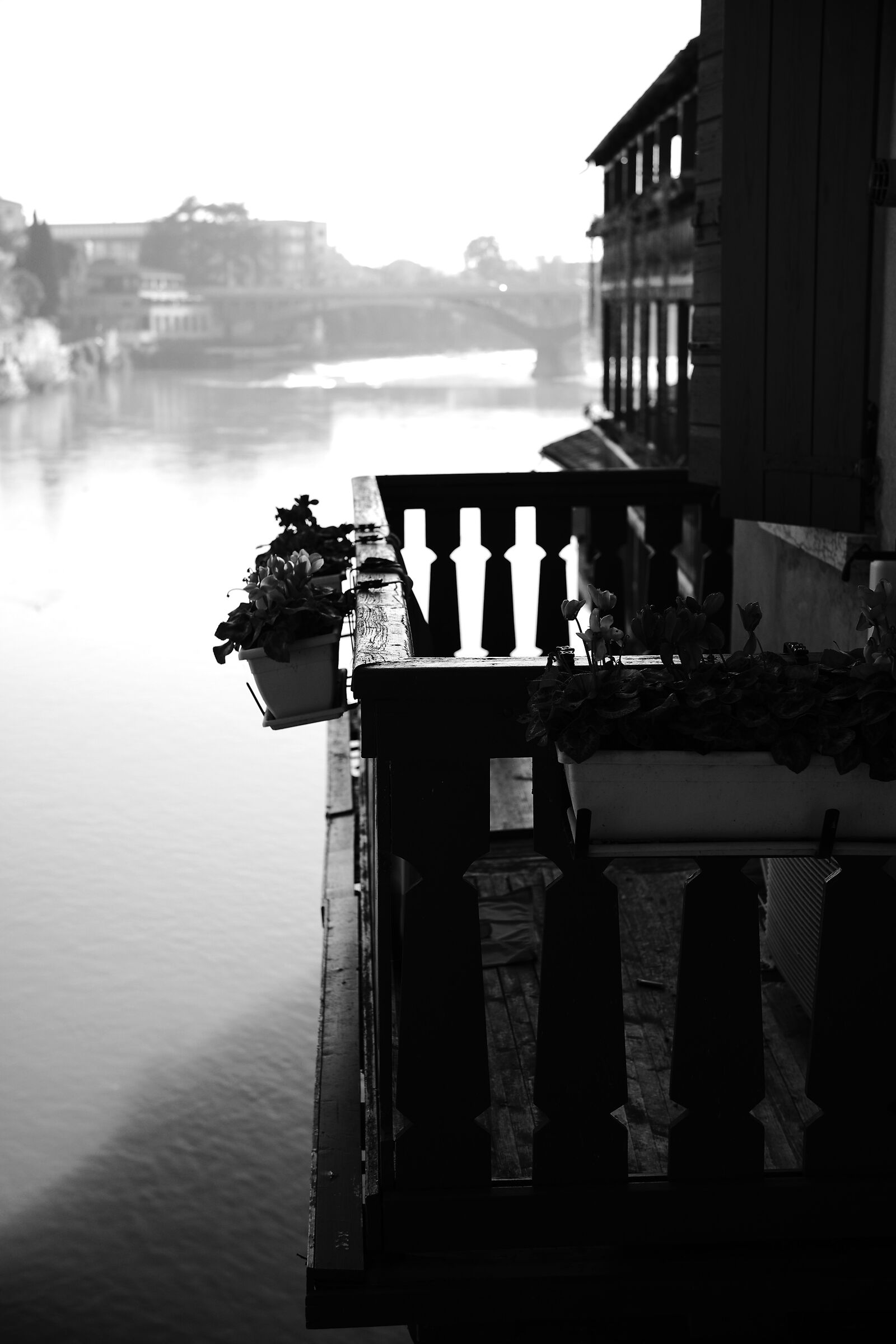 Room with a view of the Brenta River