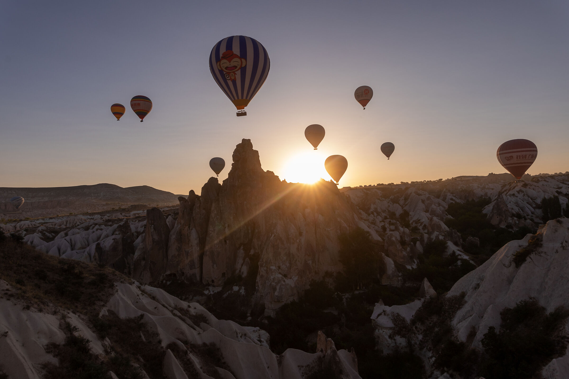 Göreme - air balloon show - 2023