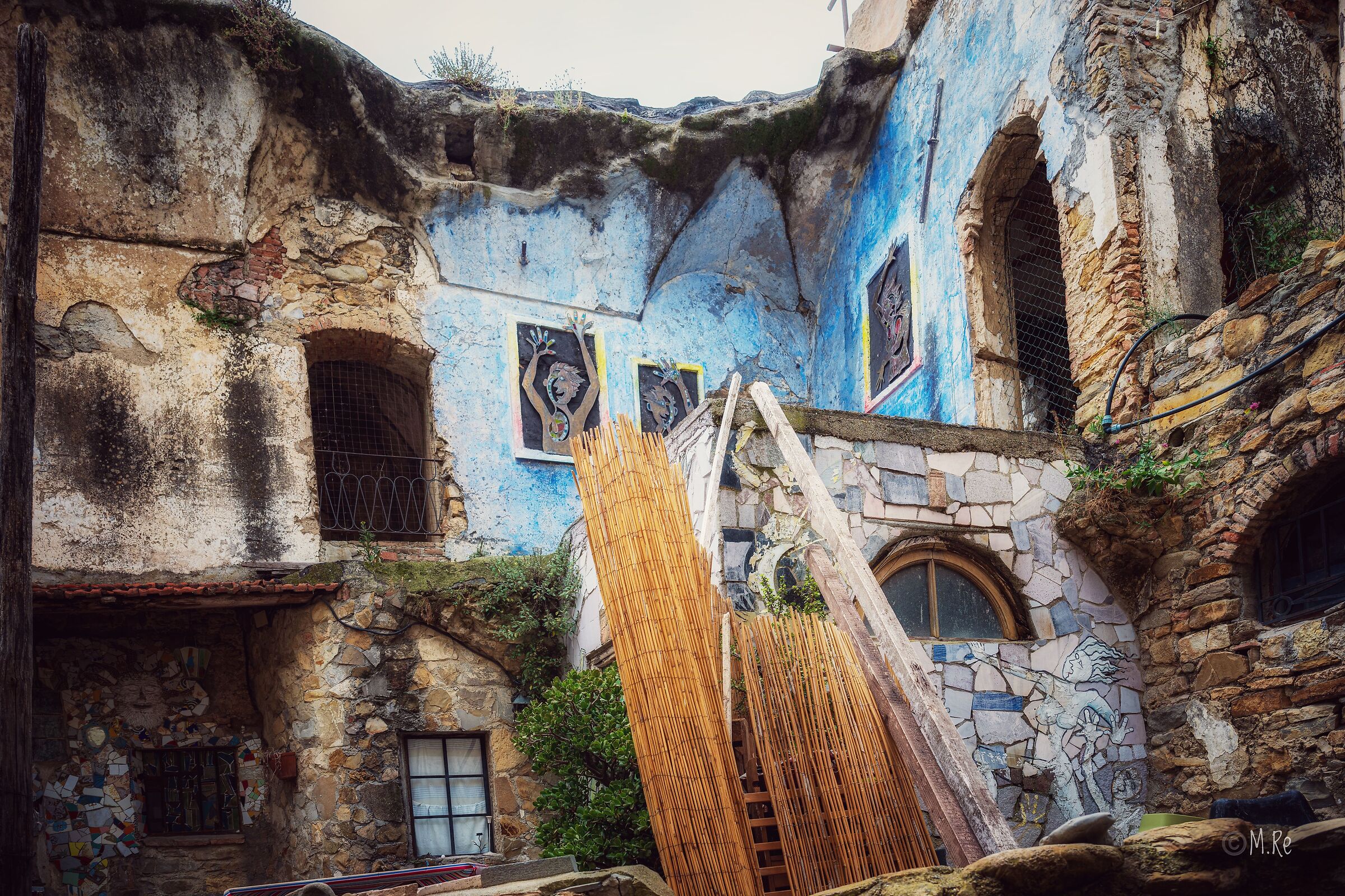 Interiors of Bussano vecchia