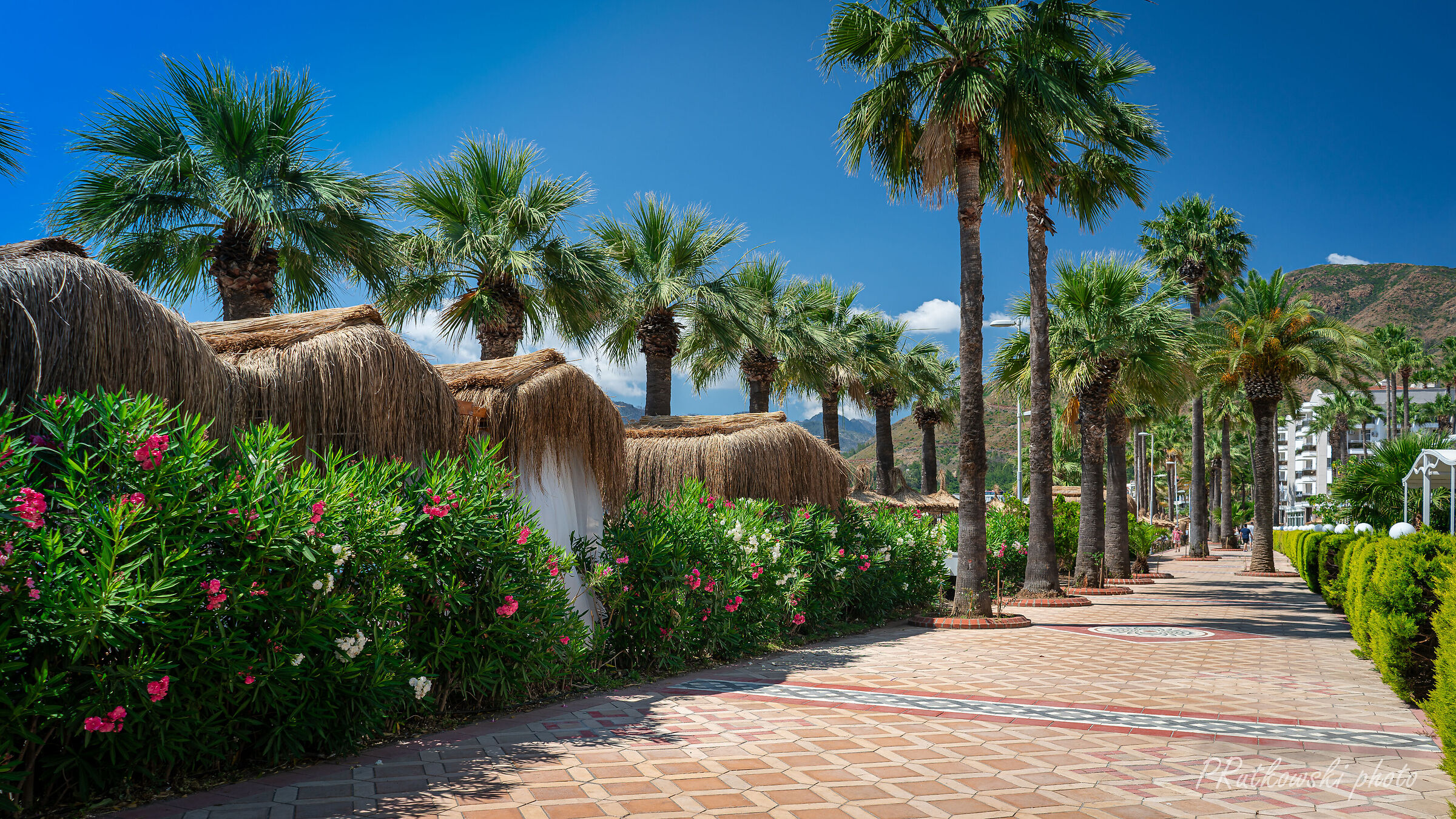 Deptak w Marmaris, Turcja.