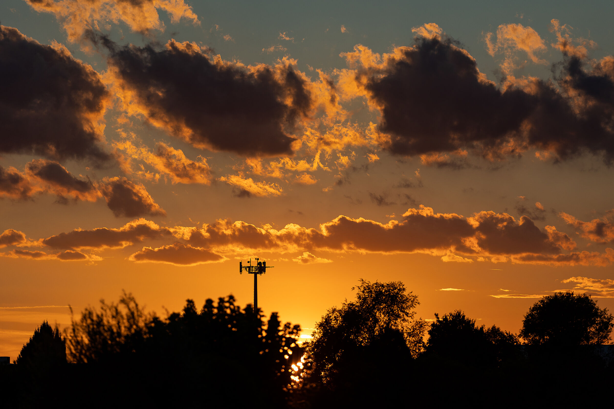 at the end of a working day