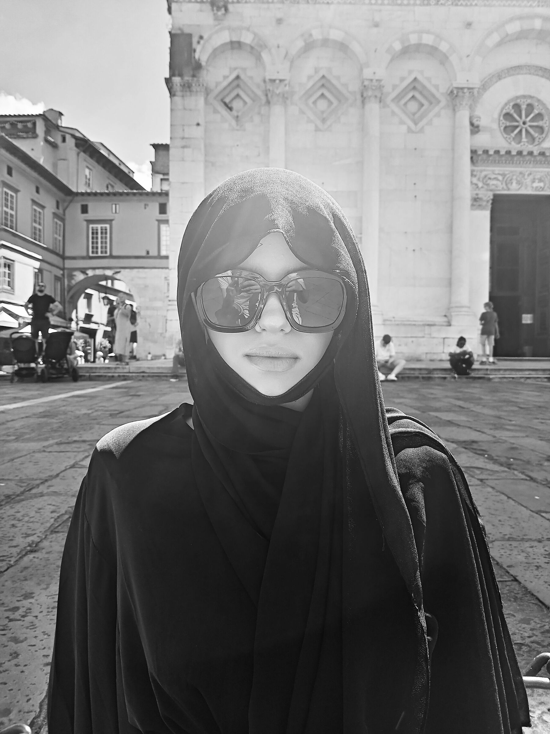 ragazza con burka