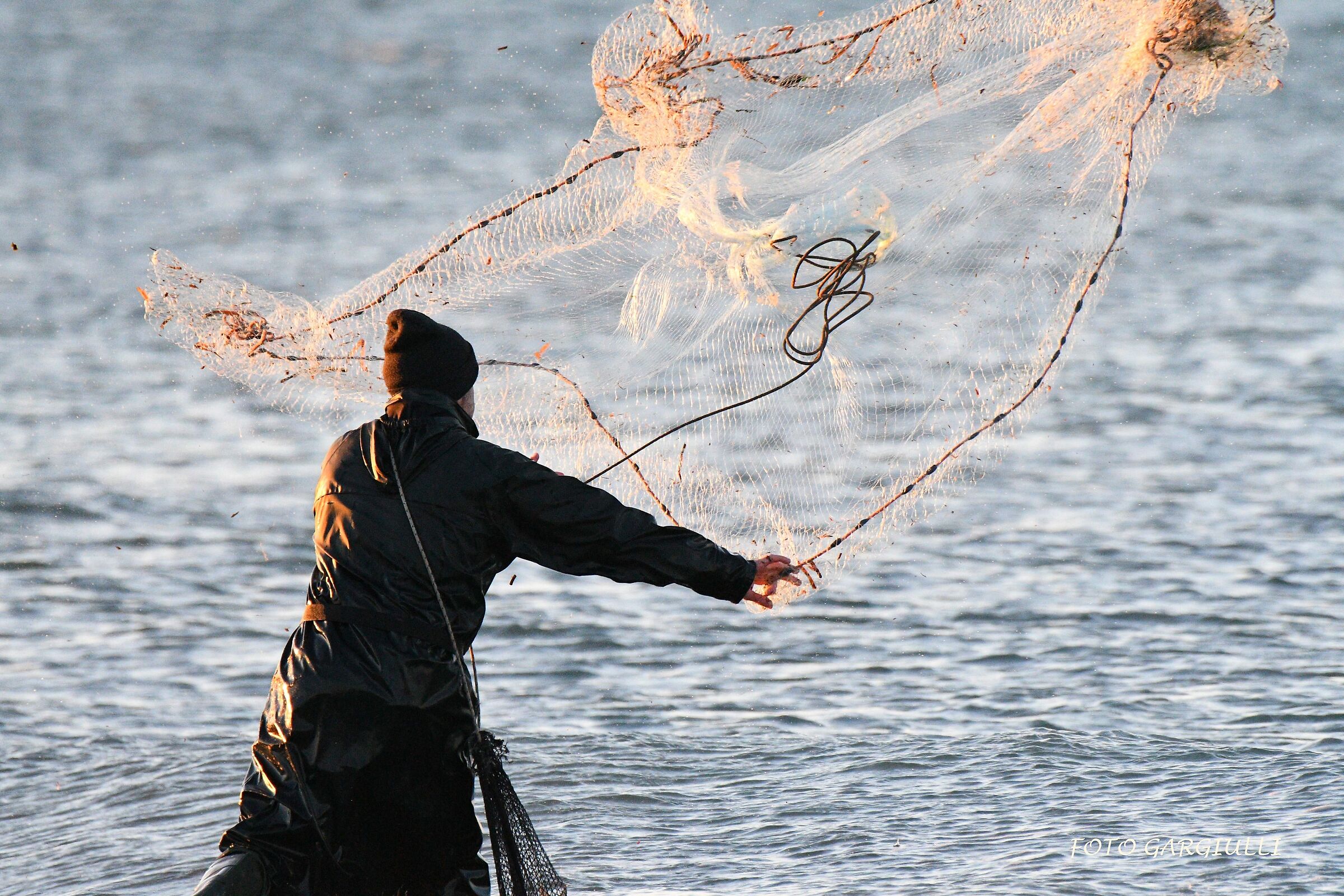La pesca col rezzaglio