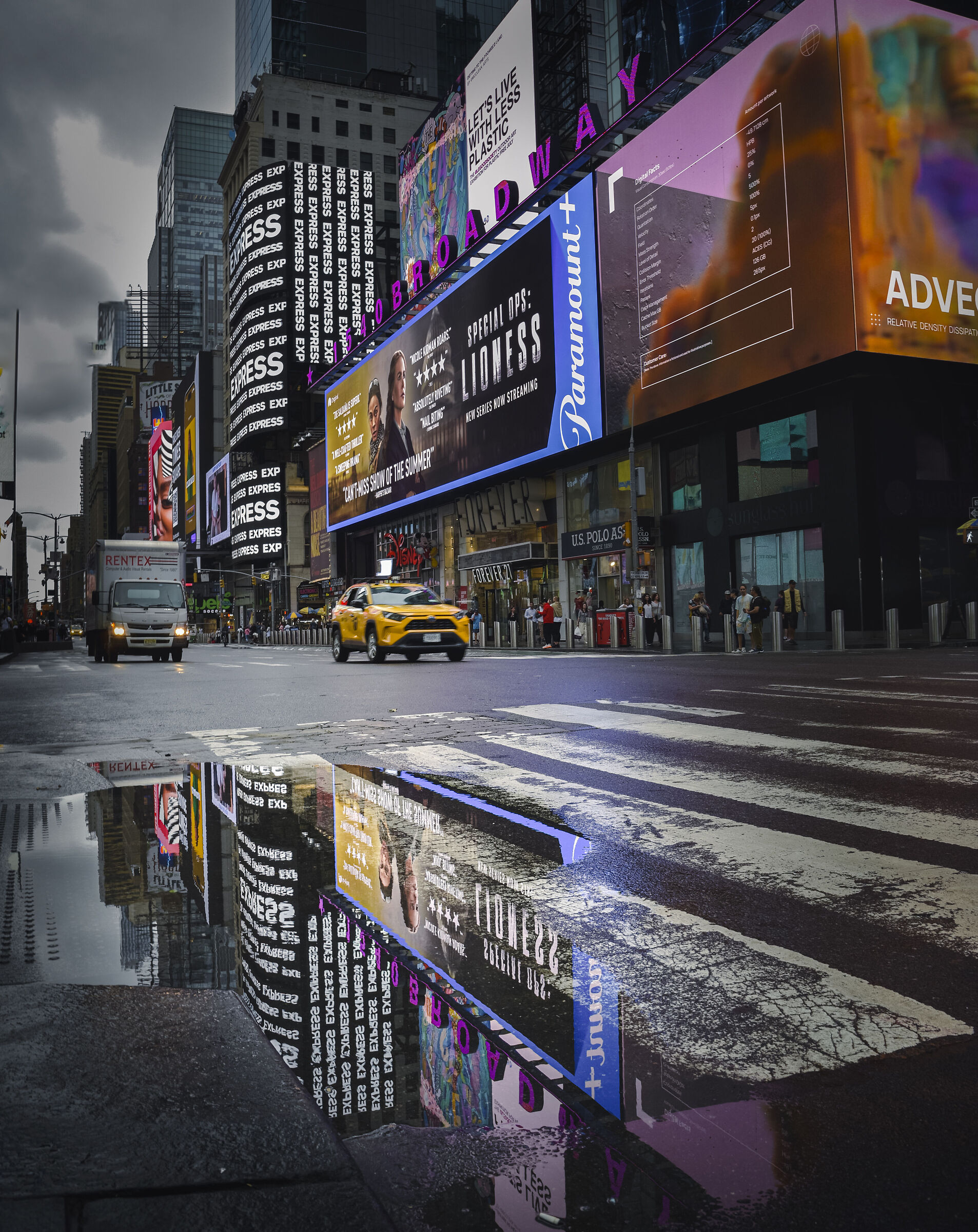 Manhattan after a bit of rain....