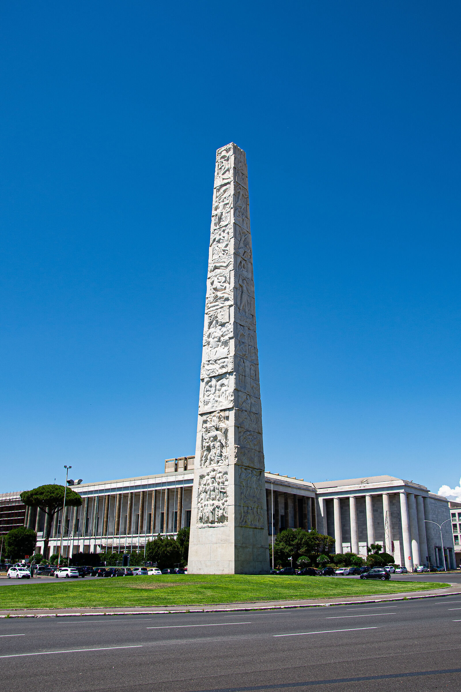 EUR Obelisk in Rome