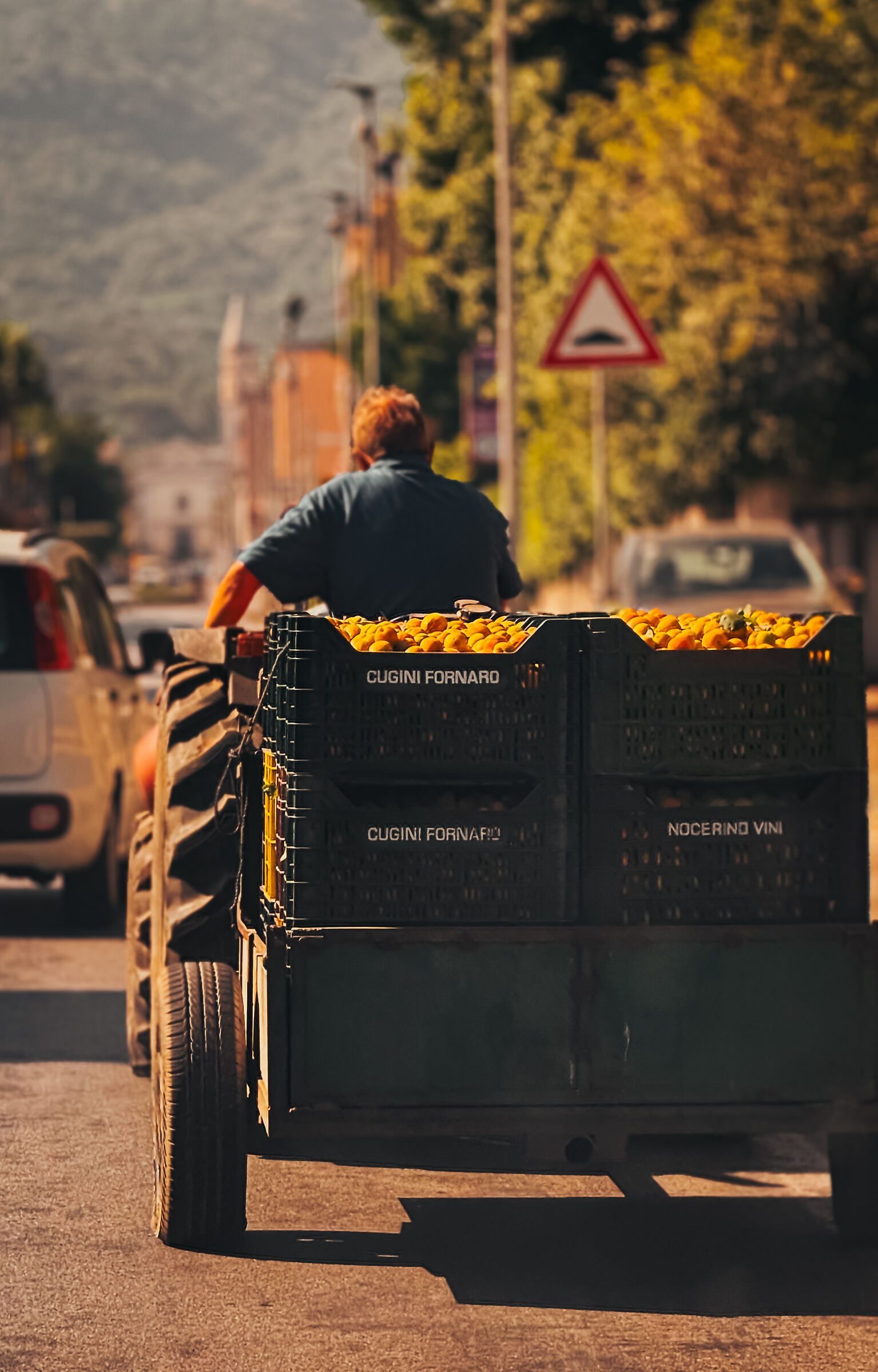 You go to the market.