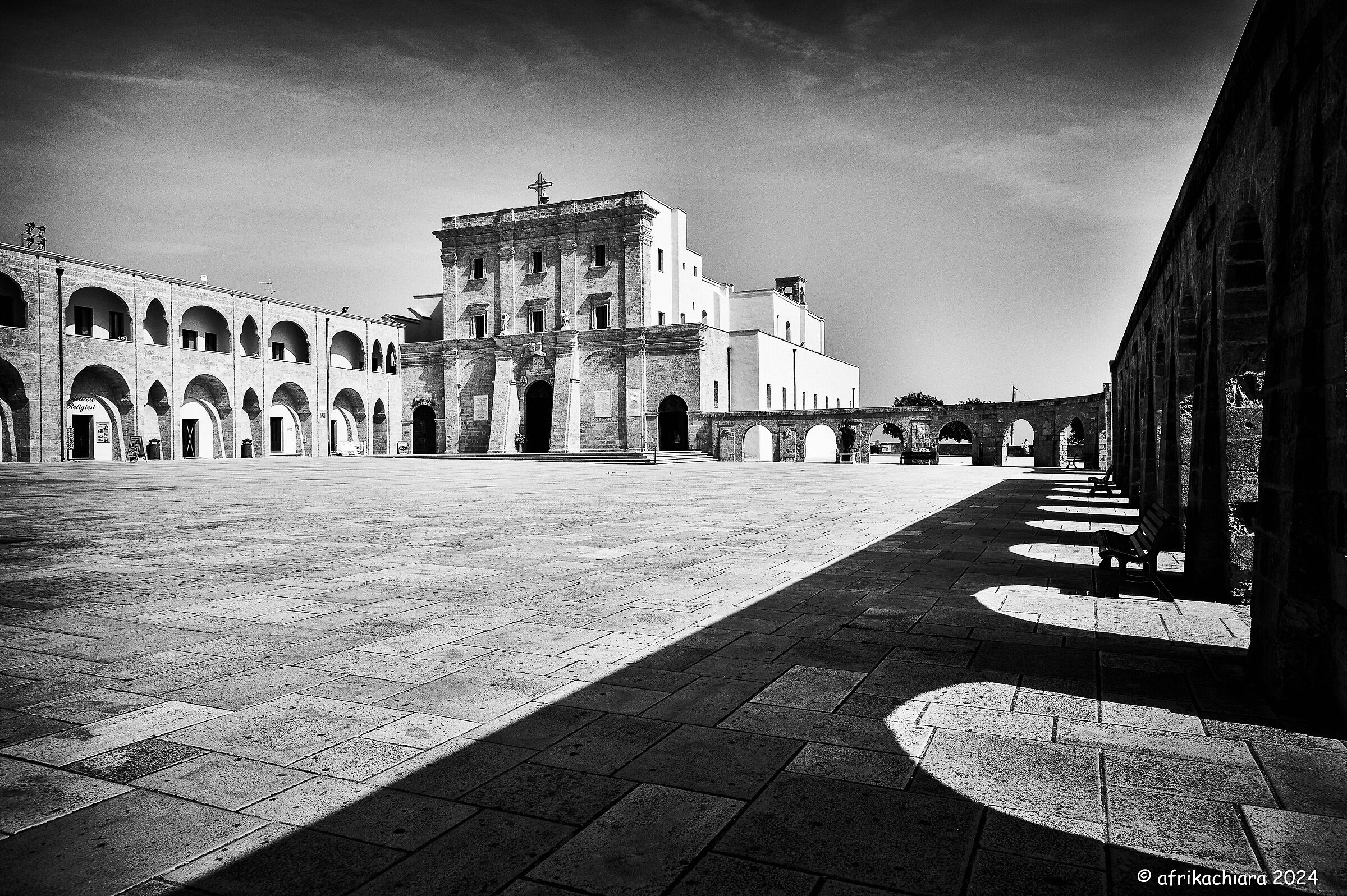 The southern sun cracking the stones