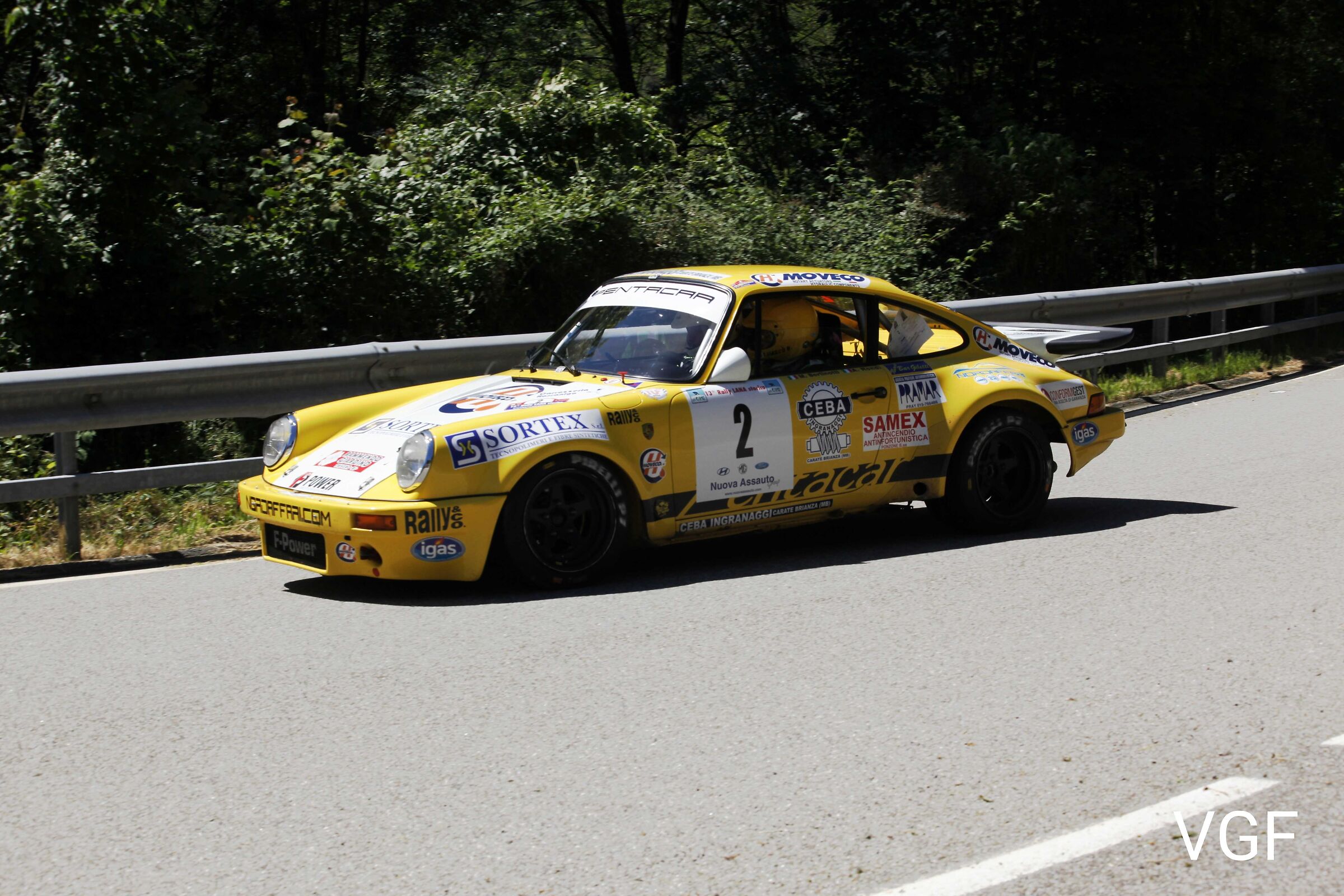 The overall winners of the historic Biella