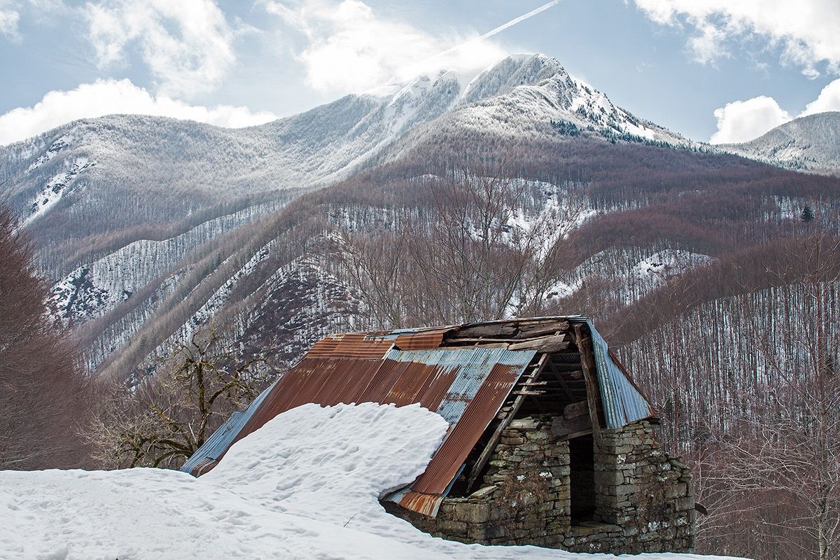 shed and Monte Giovarello
