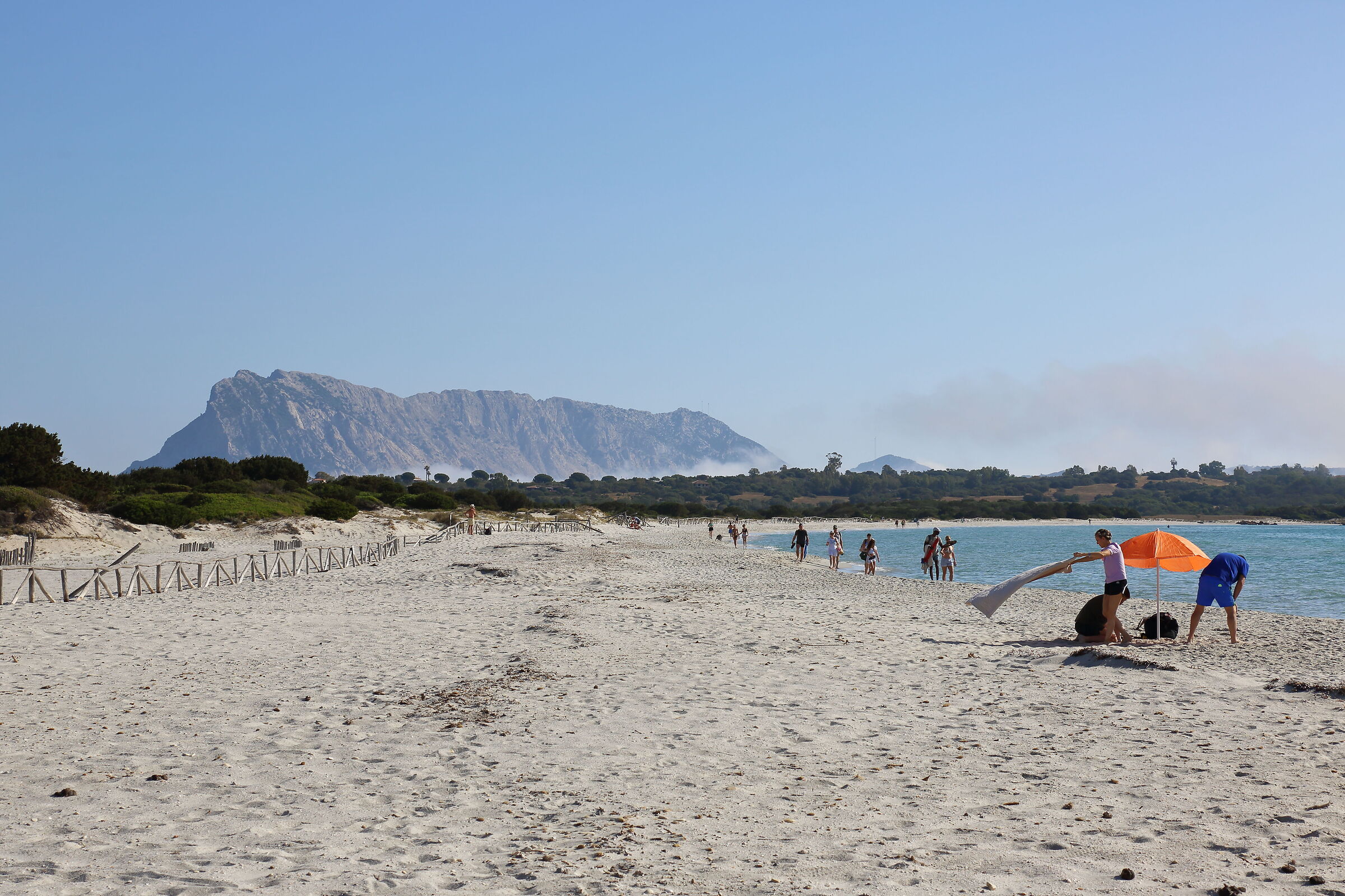 Spiaggia "La Cinta" ore 9.00