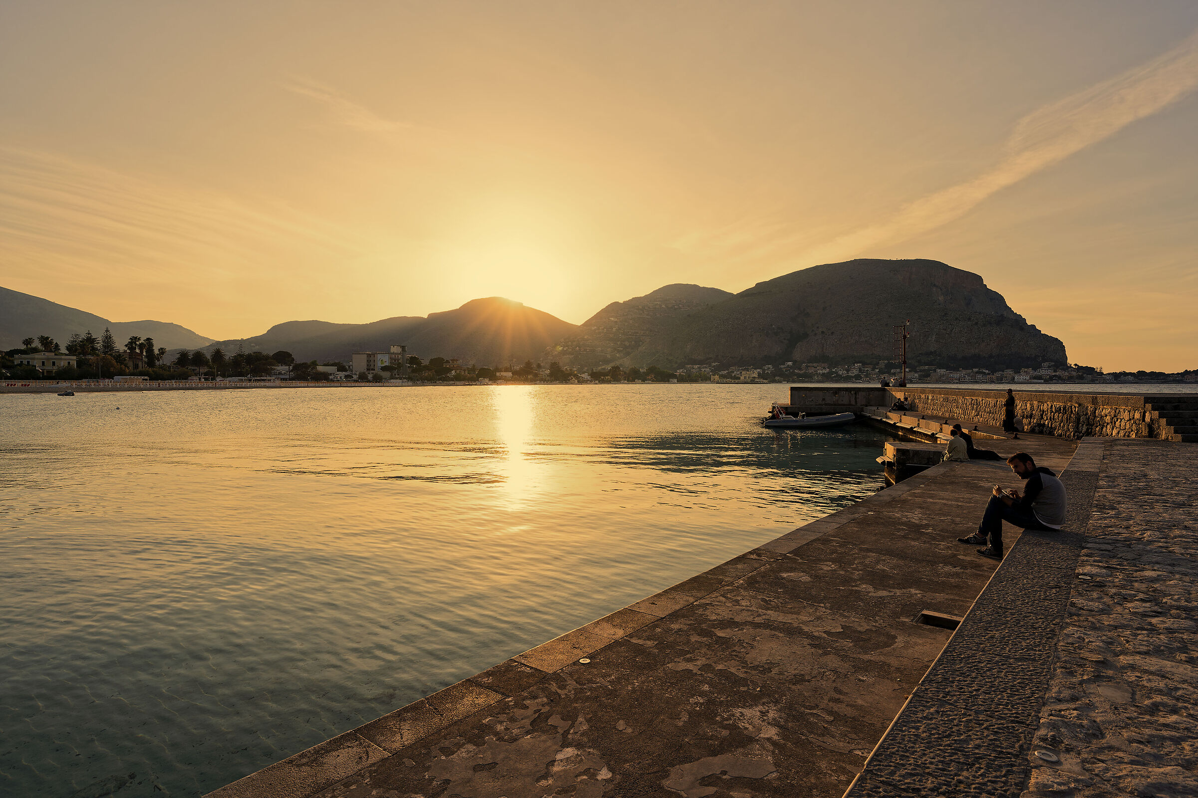 Golden Hour in Mondello