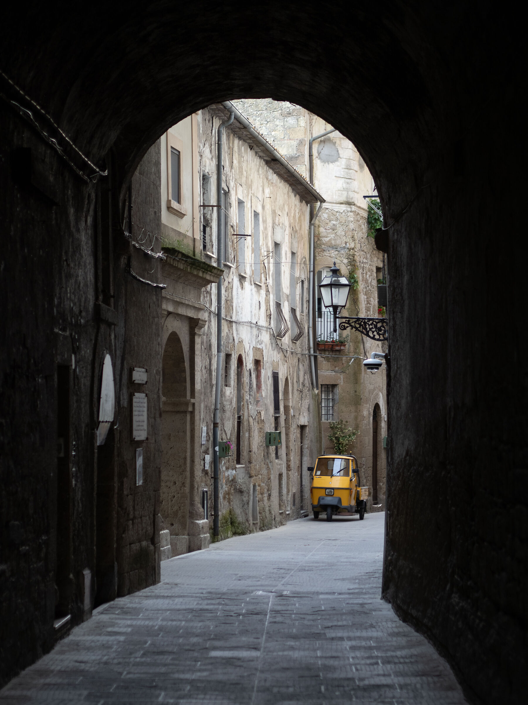 Un vicolo di Pitigliano