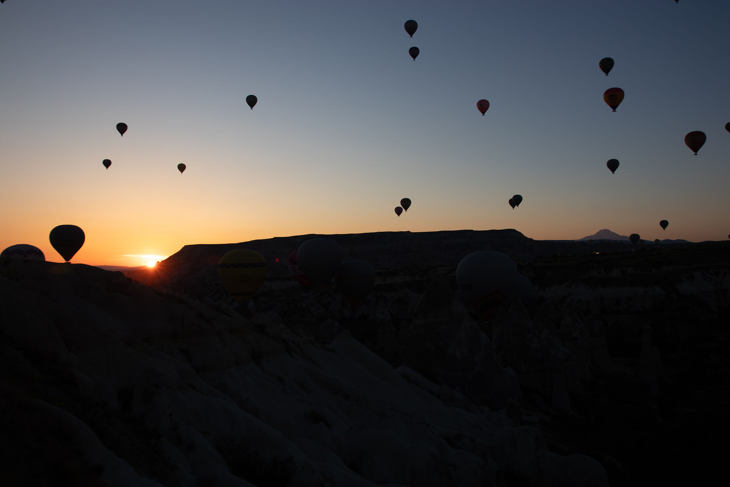 Hot Air Balloons at Sunrise 1