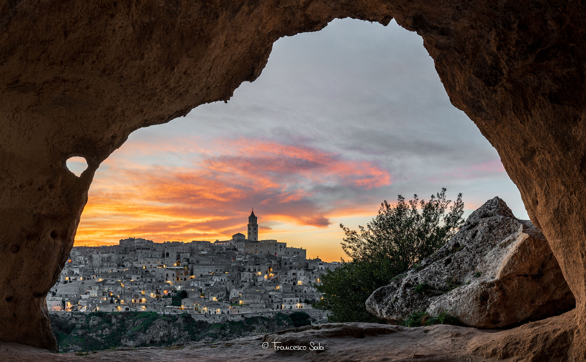 Ultime luci su Matera
