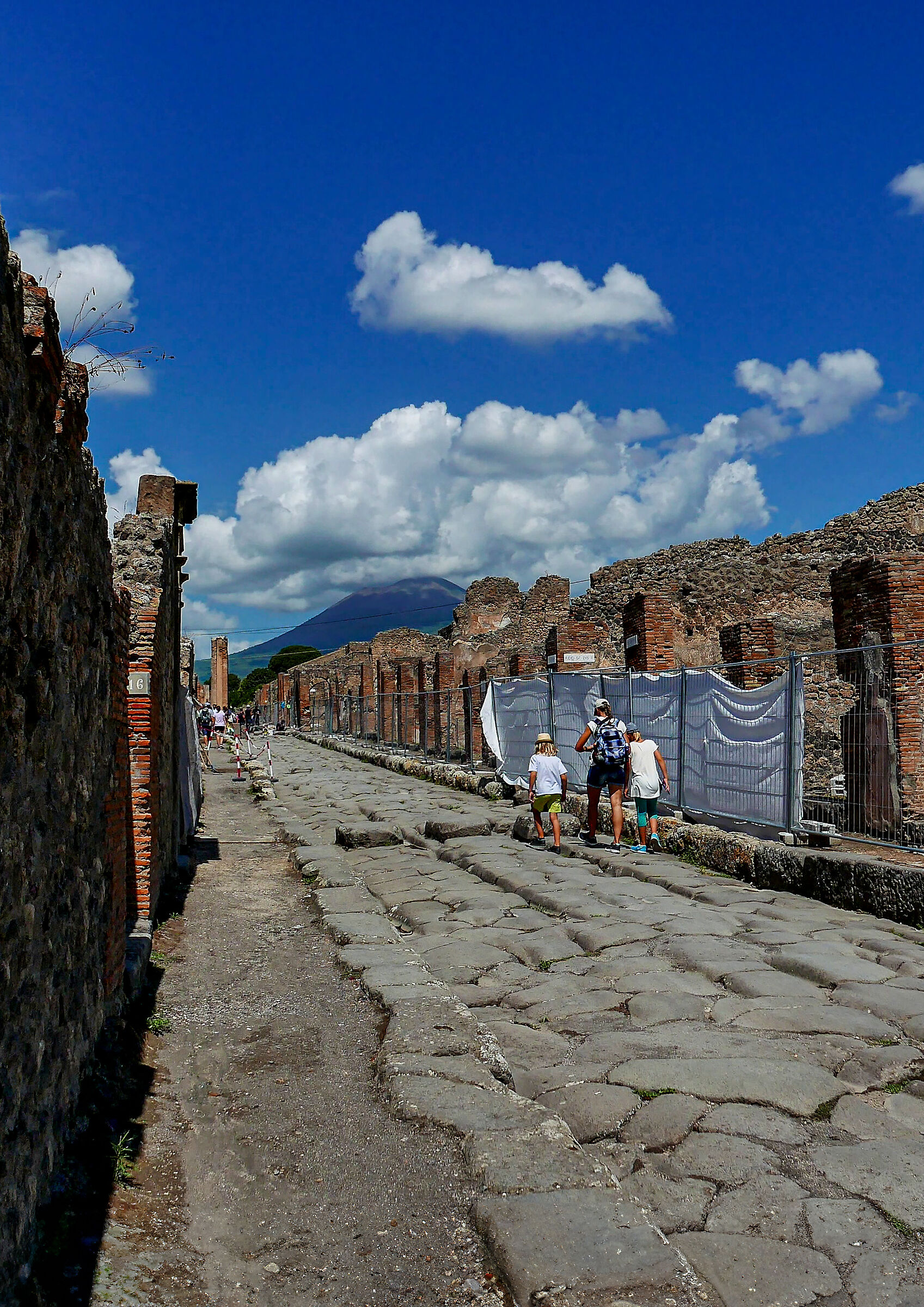 In giro a Pompei