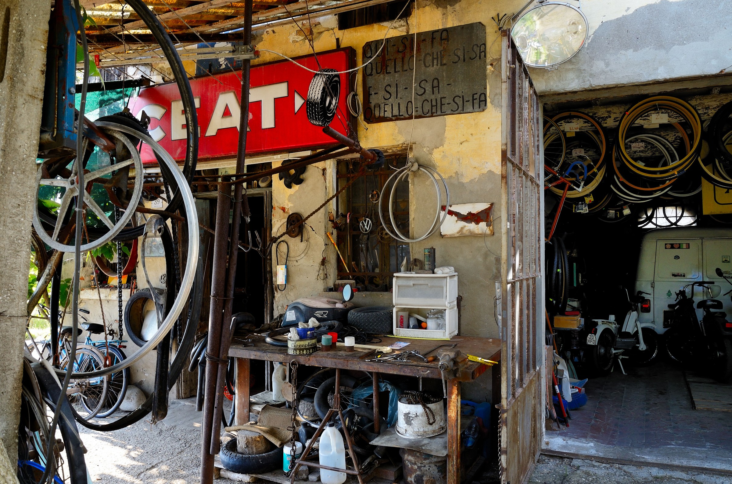 Selva di Barberry (ro) - Mechanical workshop