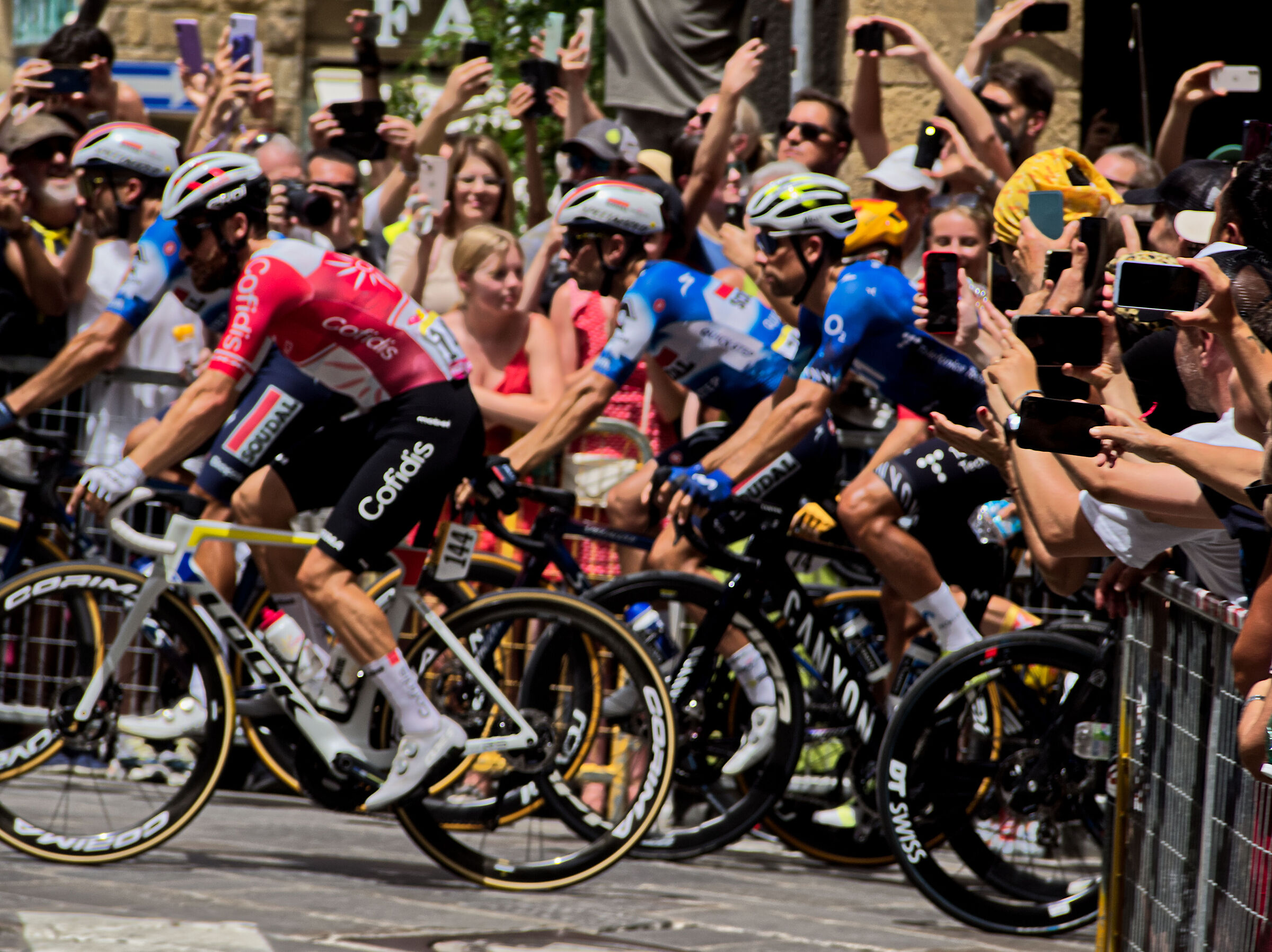 Tour de France, near the Ponte Vecchio