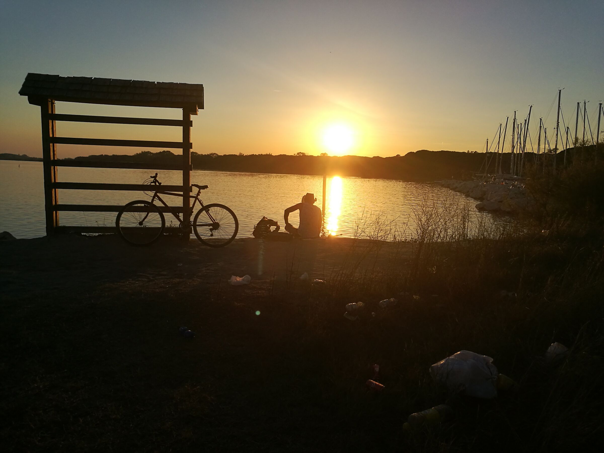 Pescare quando il sole va a dormire