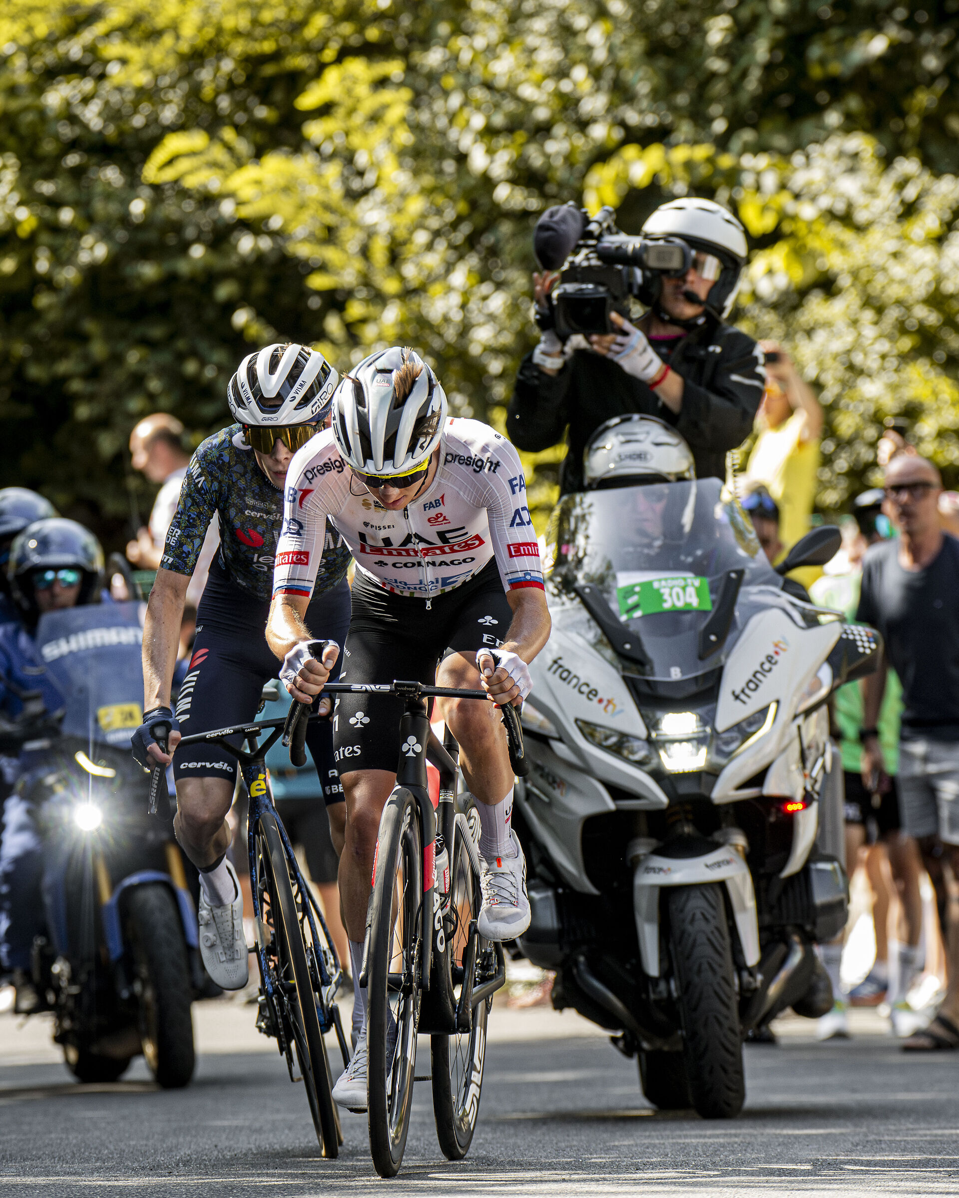 Tadej Pogacar e Jonas Vingegaard - Tour de France 2024