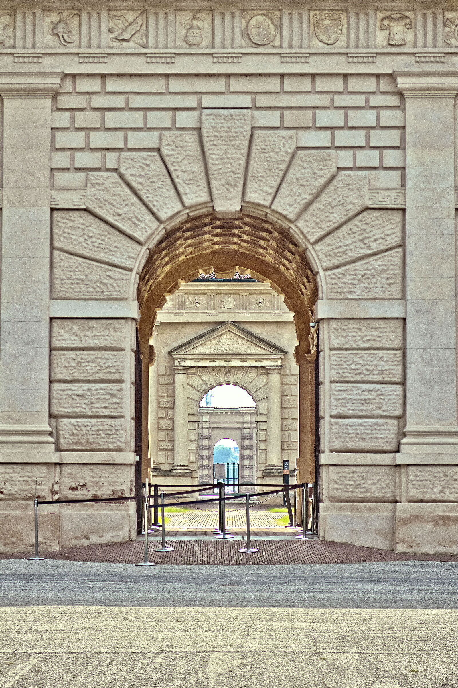 Palazzo Te - ingresso principale