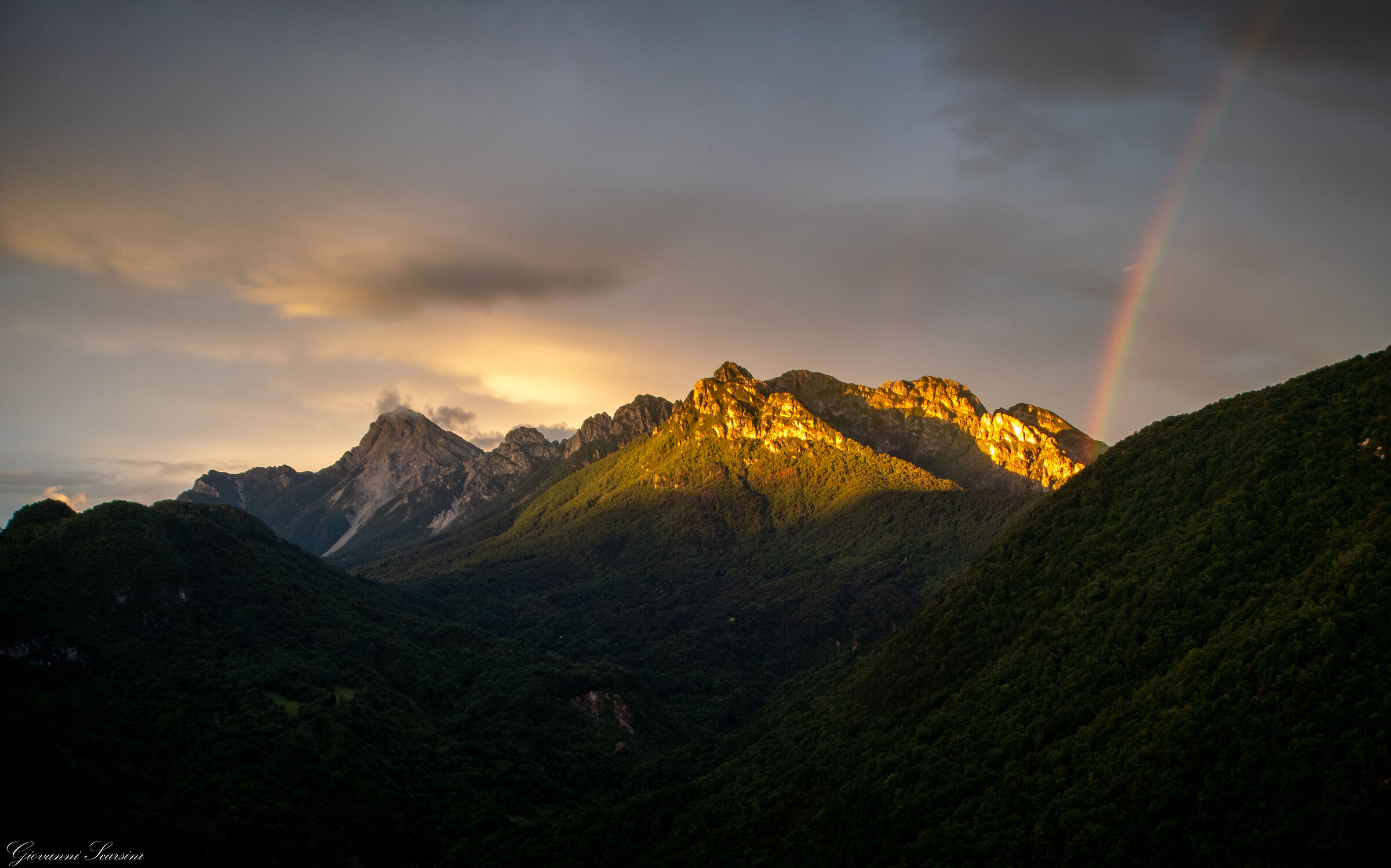 Somewhere over the rainbow