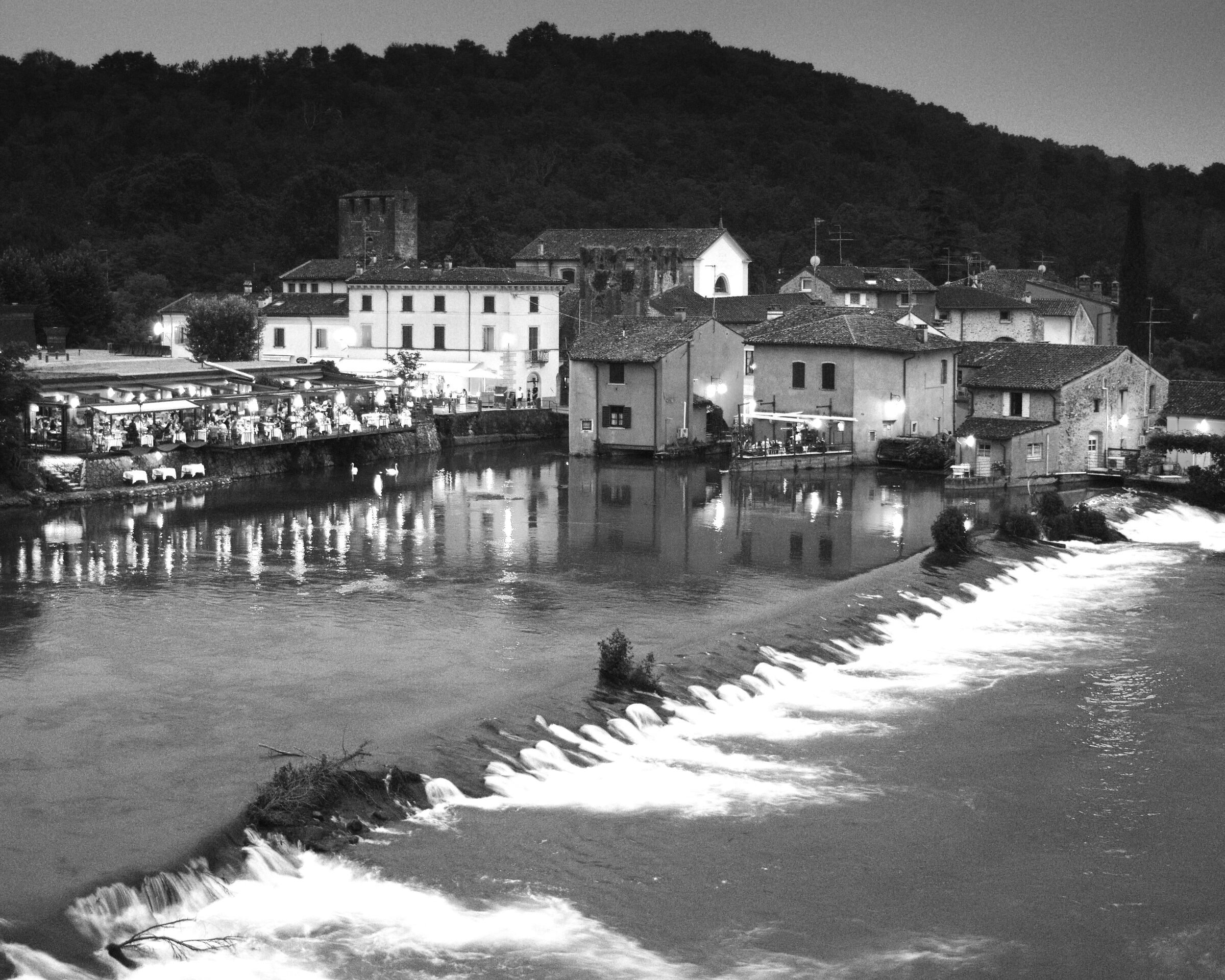 Borghetto sul Mincio - blue hour