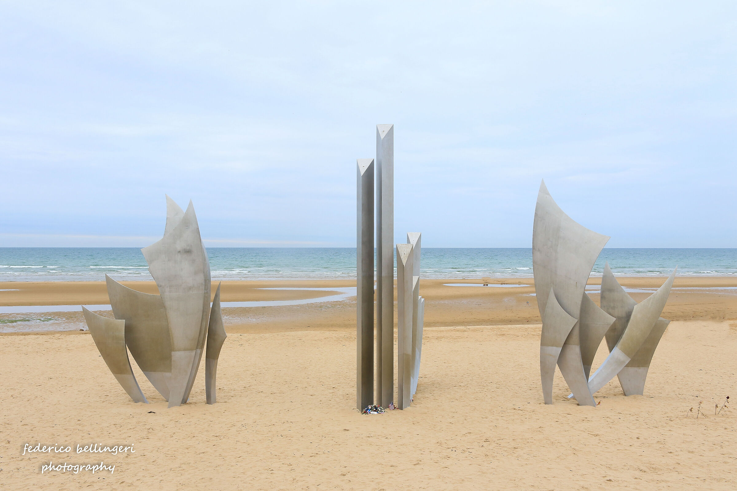 Memorial on Omaha beach
