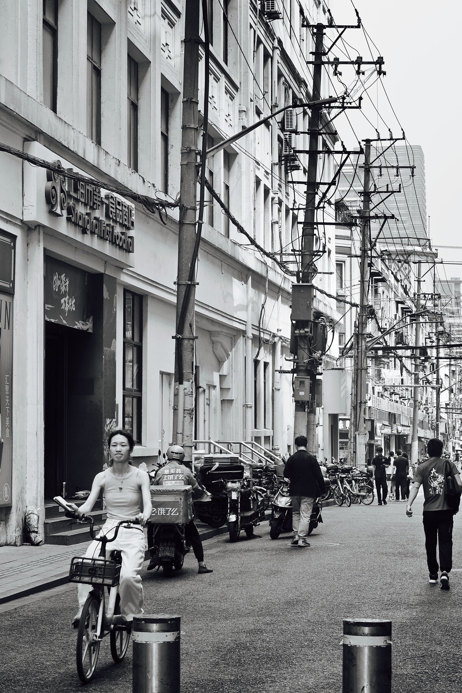 Via secondaria in Shanghai