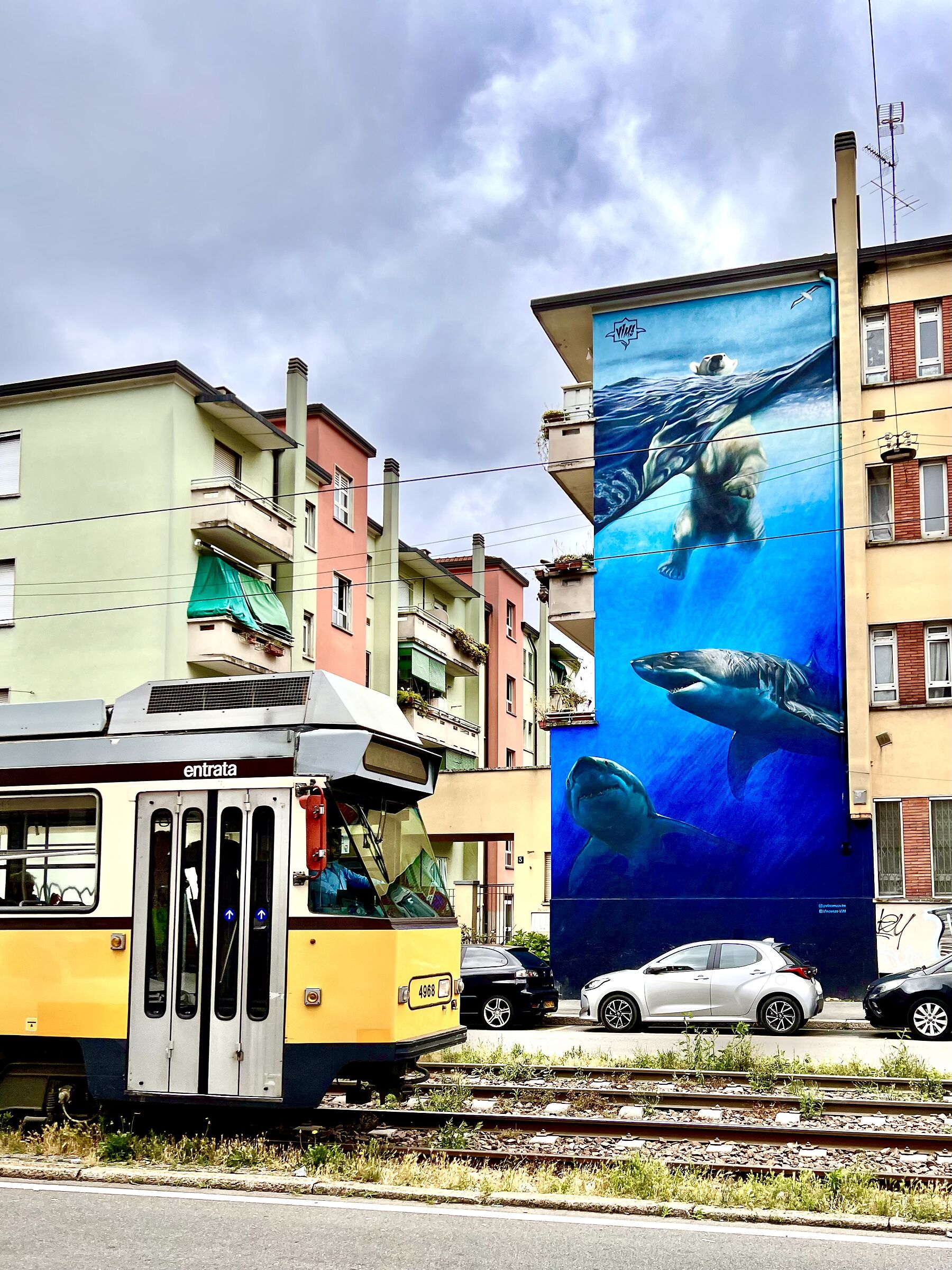 Murales Milano zona San Siro