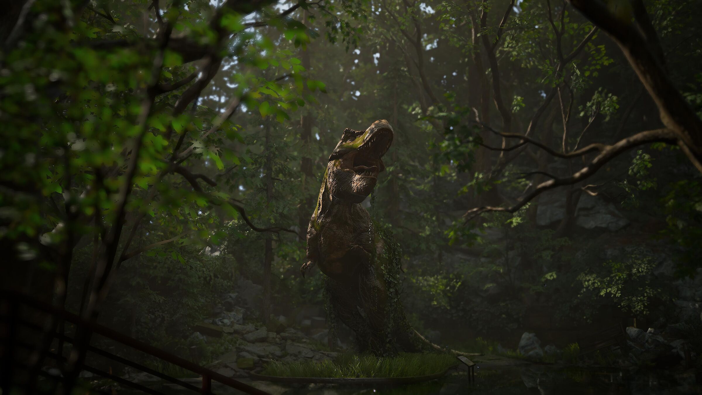 Guarda! Sono su un × di dinosauro!