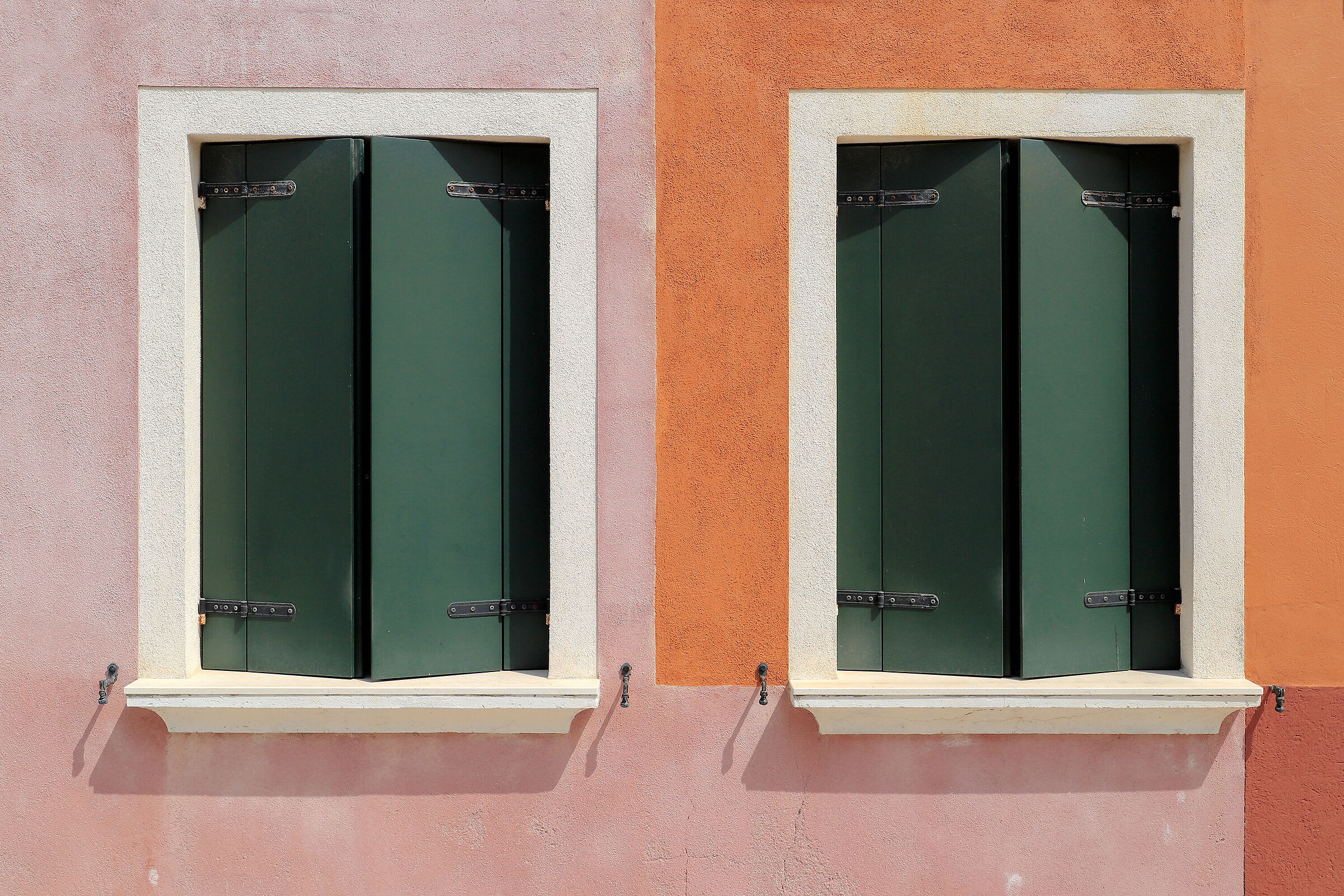 Colours and balconies