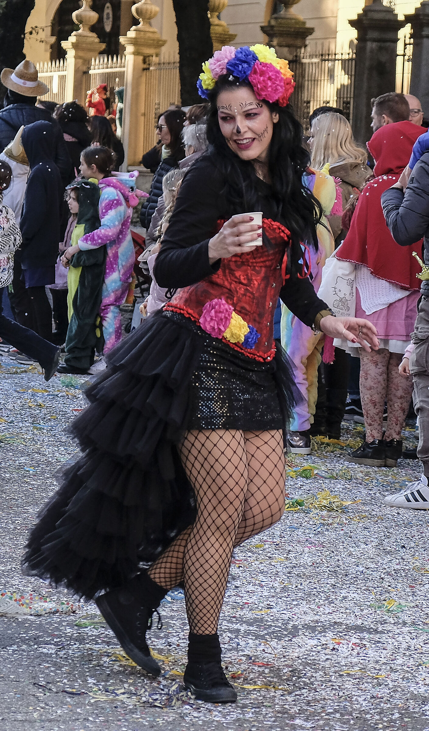 volti in carnevale